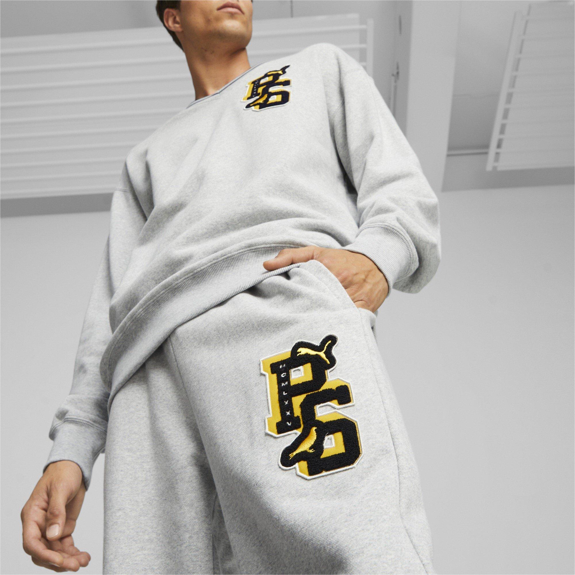 Lt.Gray Heather - Puma - x STAPLE Mens Sweatpants - 4