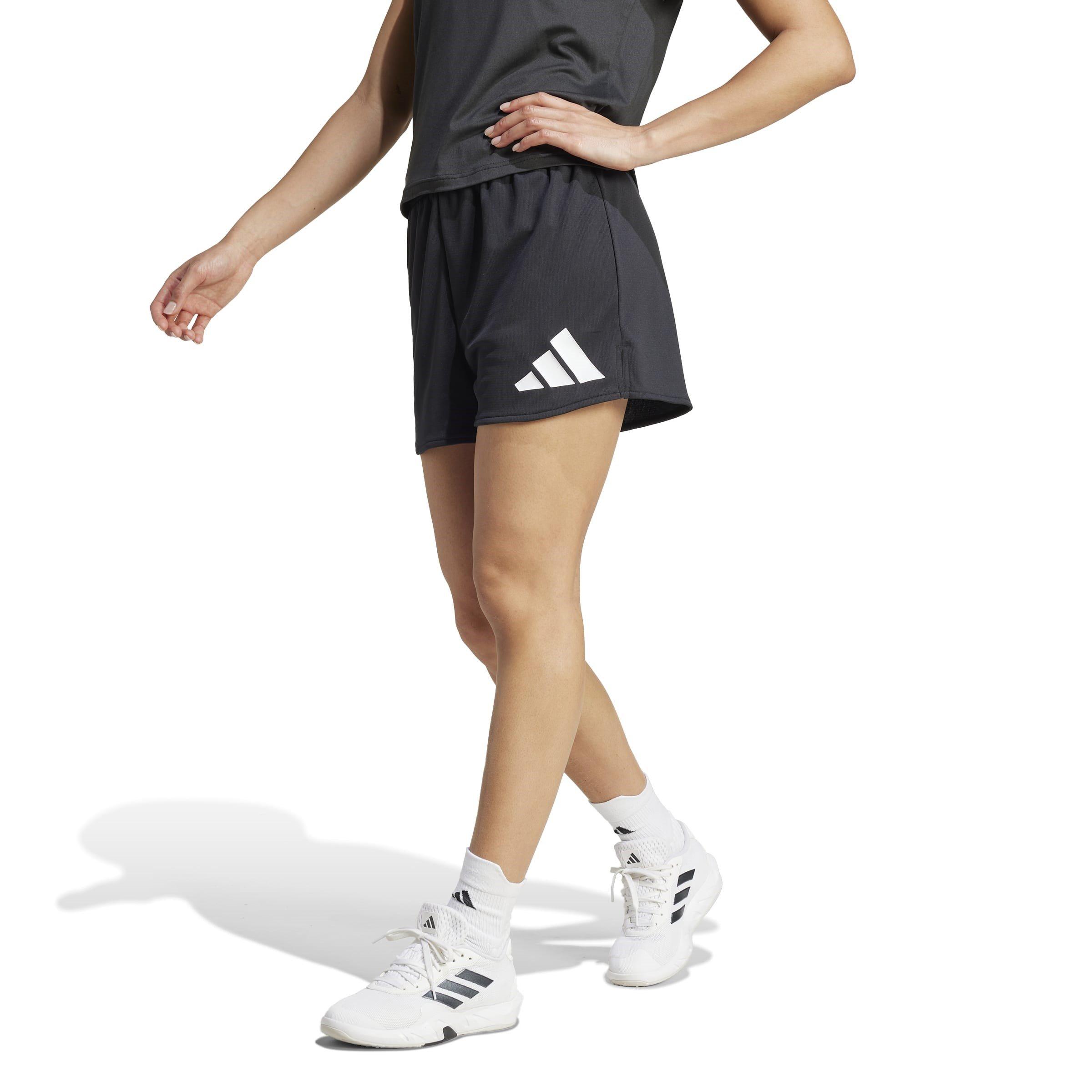 Black - adidas - Train Essentials Big Logo Shorts - 2