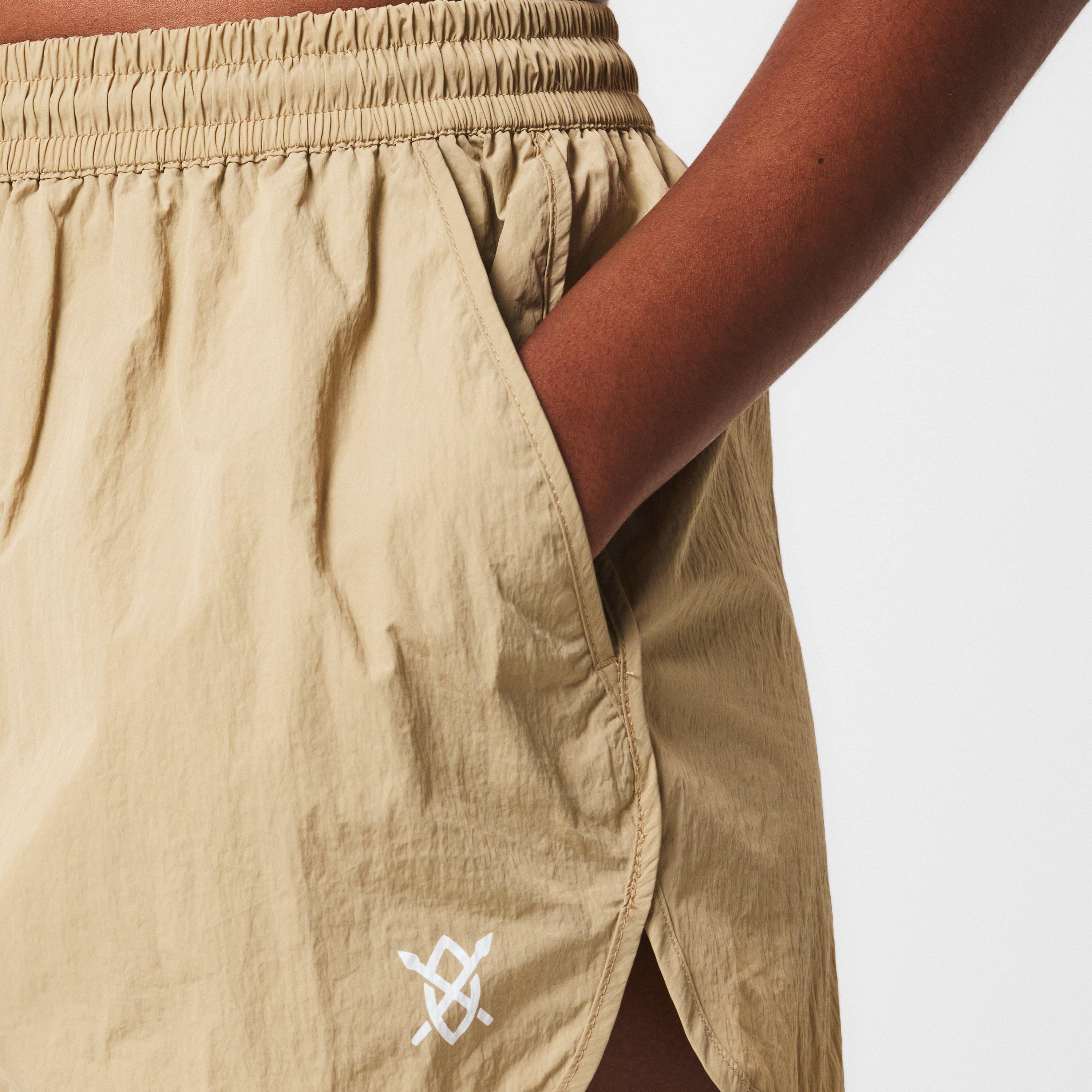 Twill Beige - Daily Paper - Efeah Woven Tracksuit Shorts - 5
