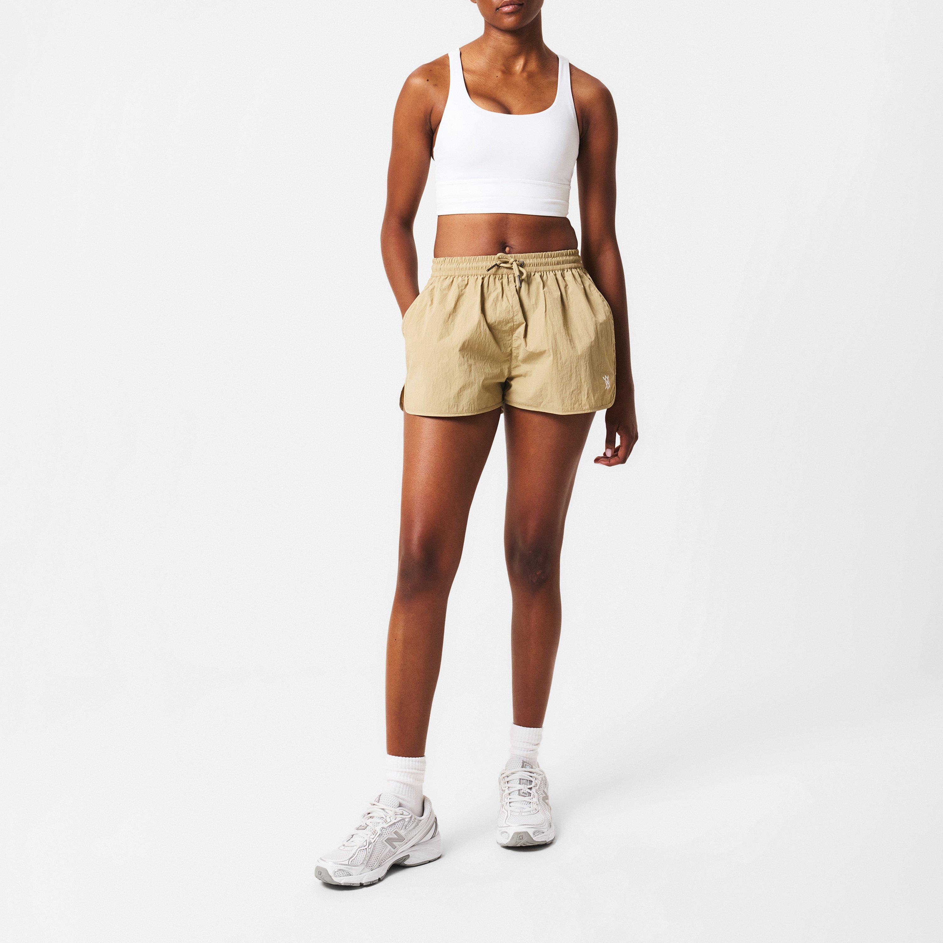 Twill Beige - Daily Paper - Efeah Woven Tracksuit Shorts - 6