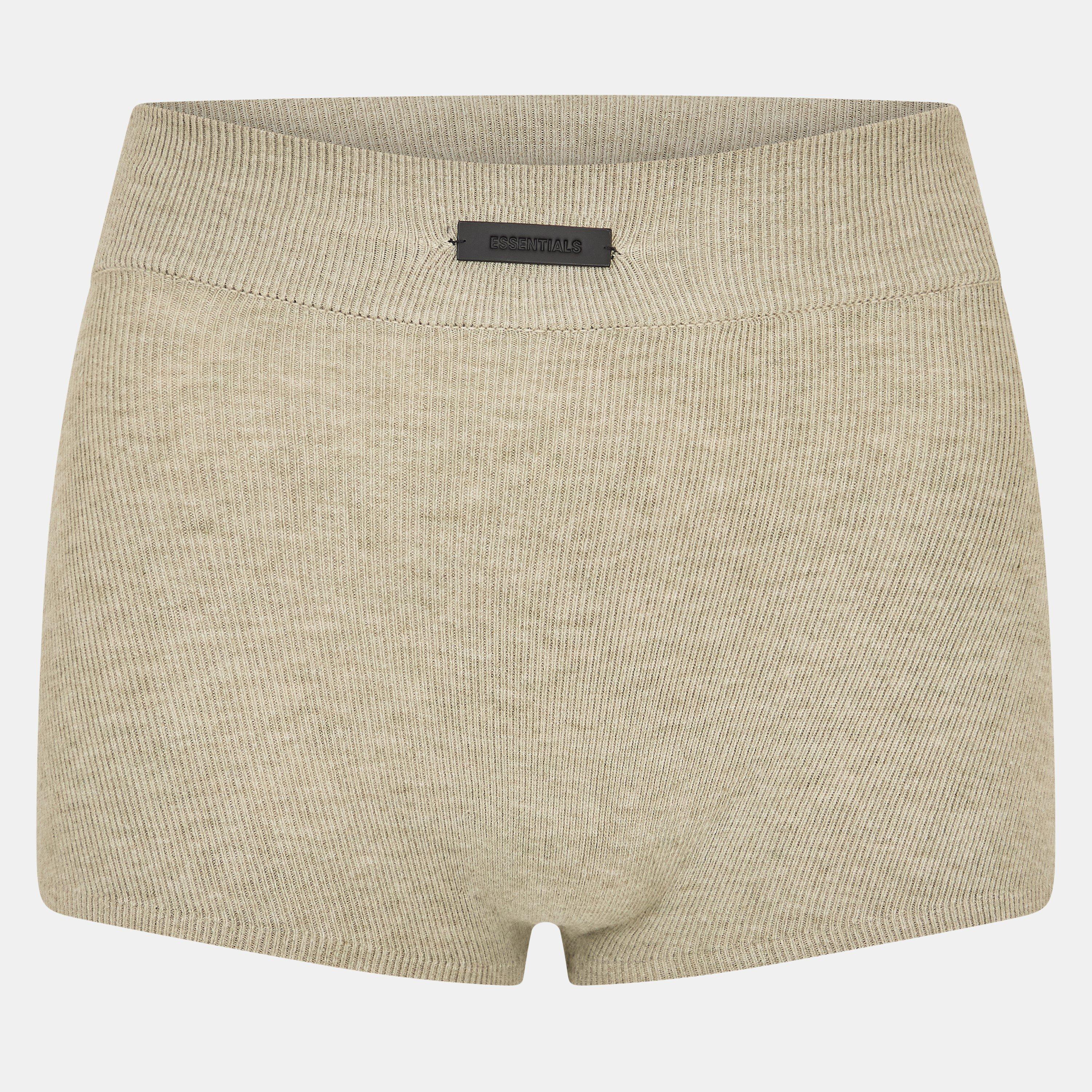 Abbey Stone - Fear Of God Essentials - Women's Lightweight Woven Relaxed Fit Tracksuit Shorts - 1