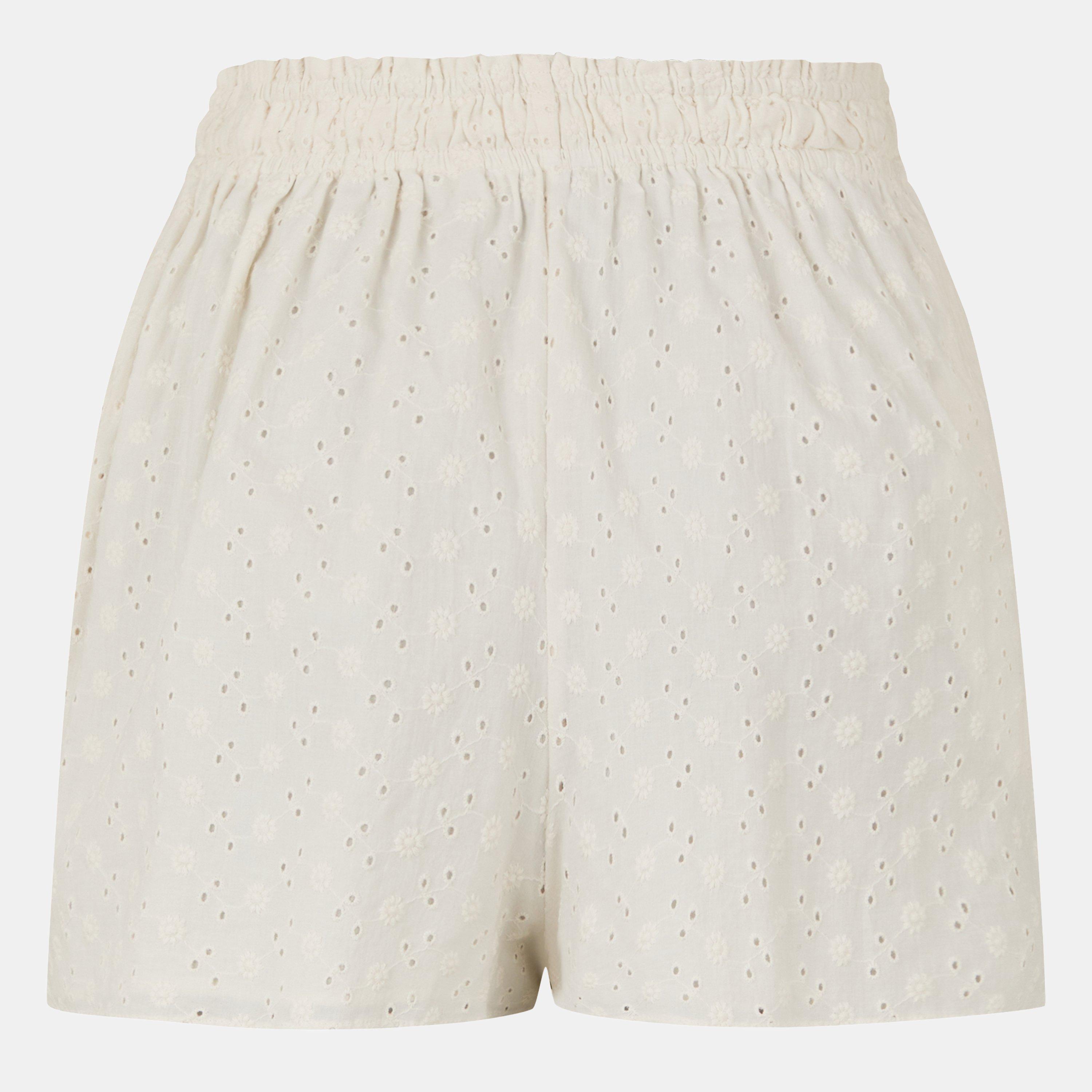 Vintage White - Jack Wills - Broderie Shorts - 2