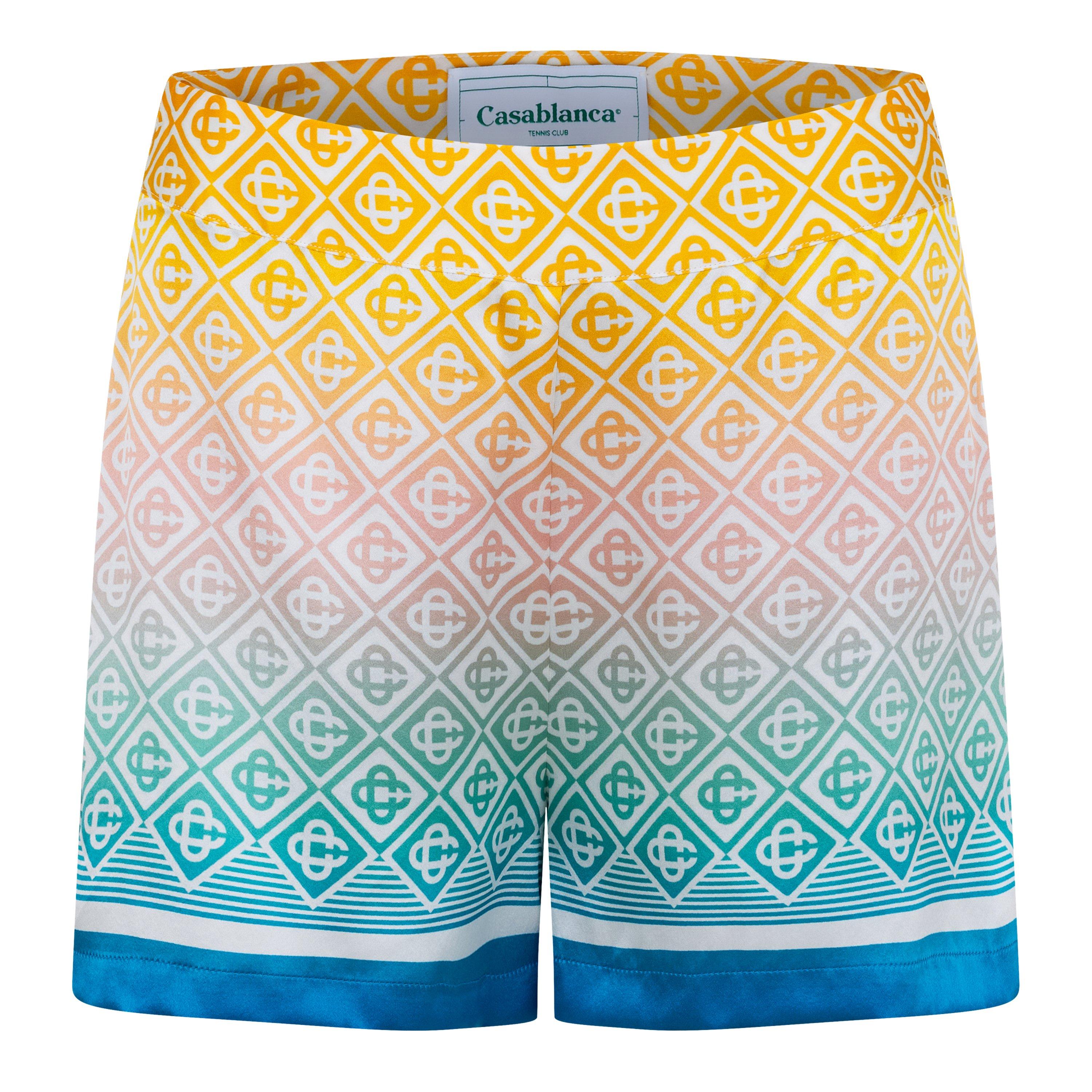 Diamond Mono - Casablanca - Monogram-Print Deck Shorts - 5