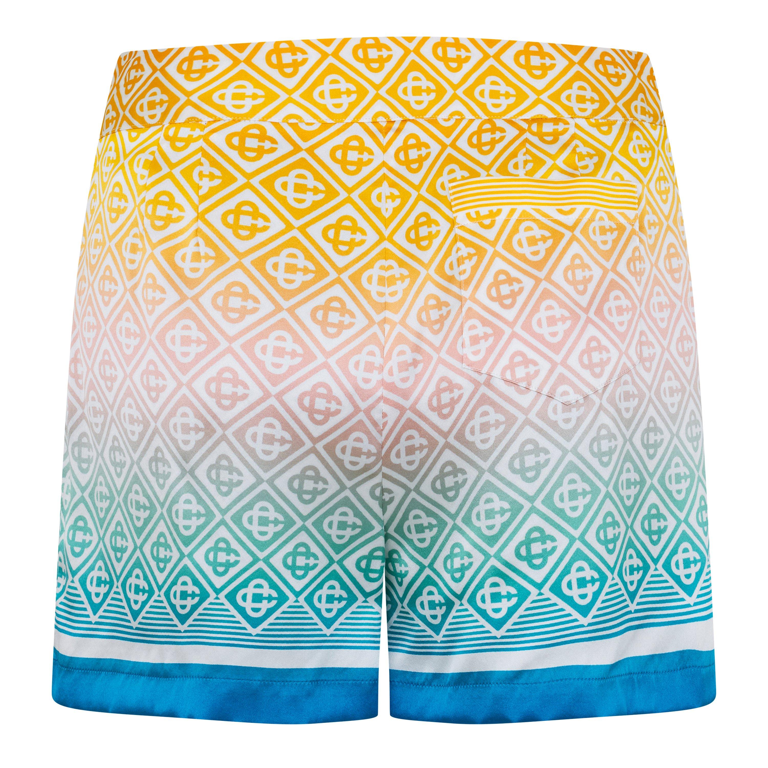 Diamond Mono - Casablanca - Monogram-Print Deck Shorts - 6
