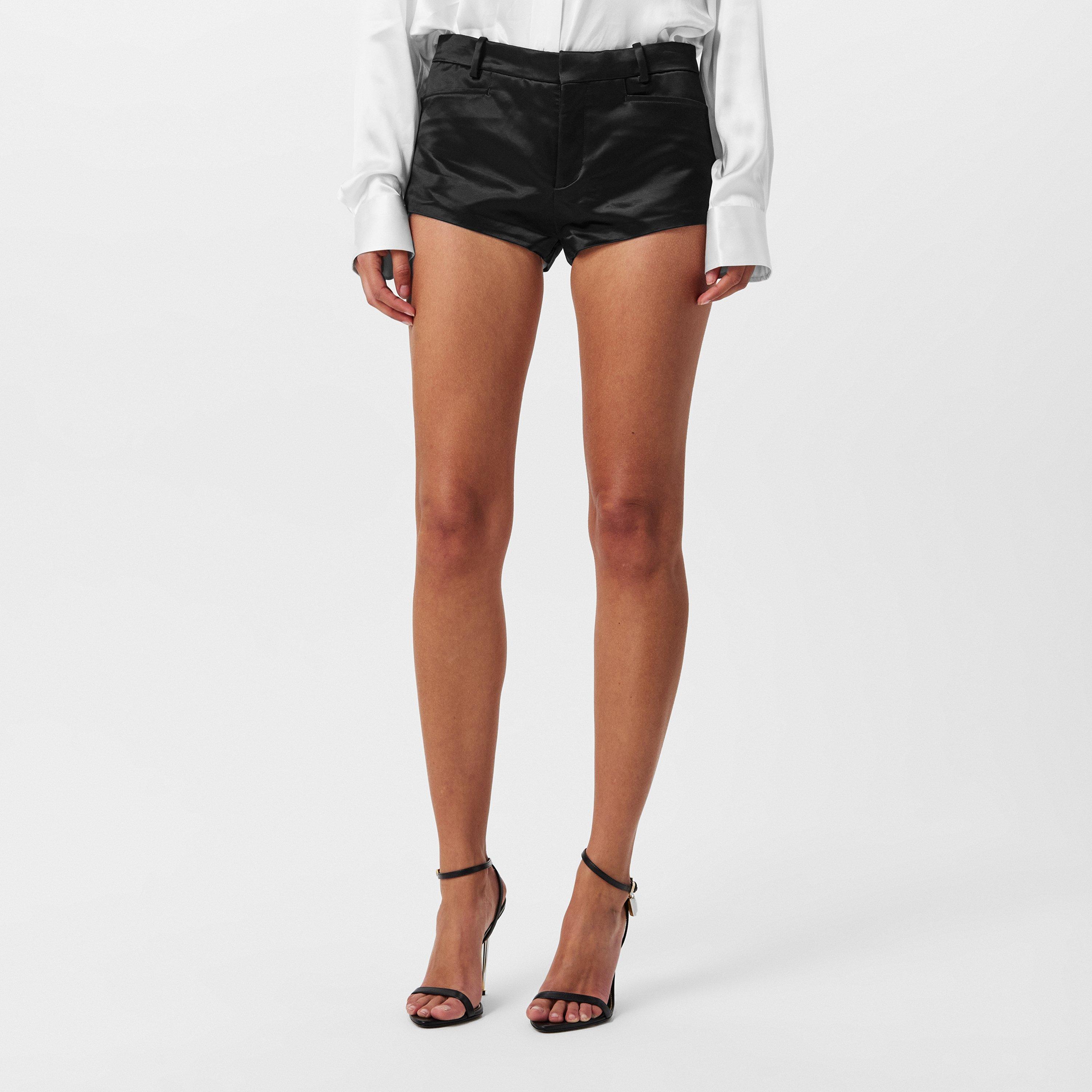 Black - Tom Ford - Women's Woven Shorts - 5
