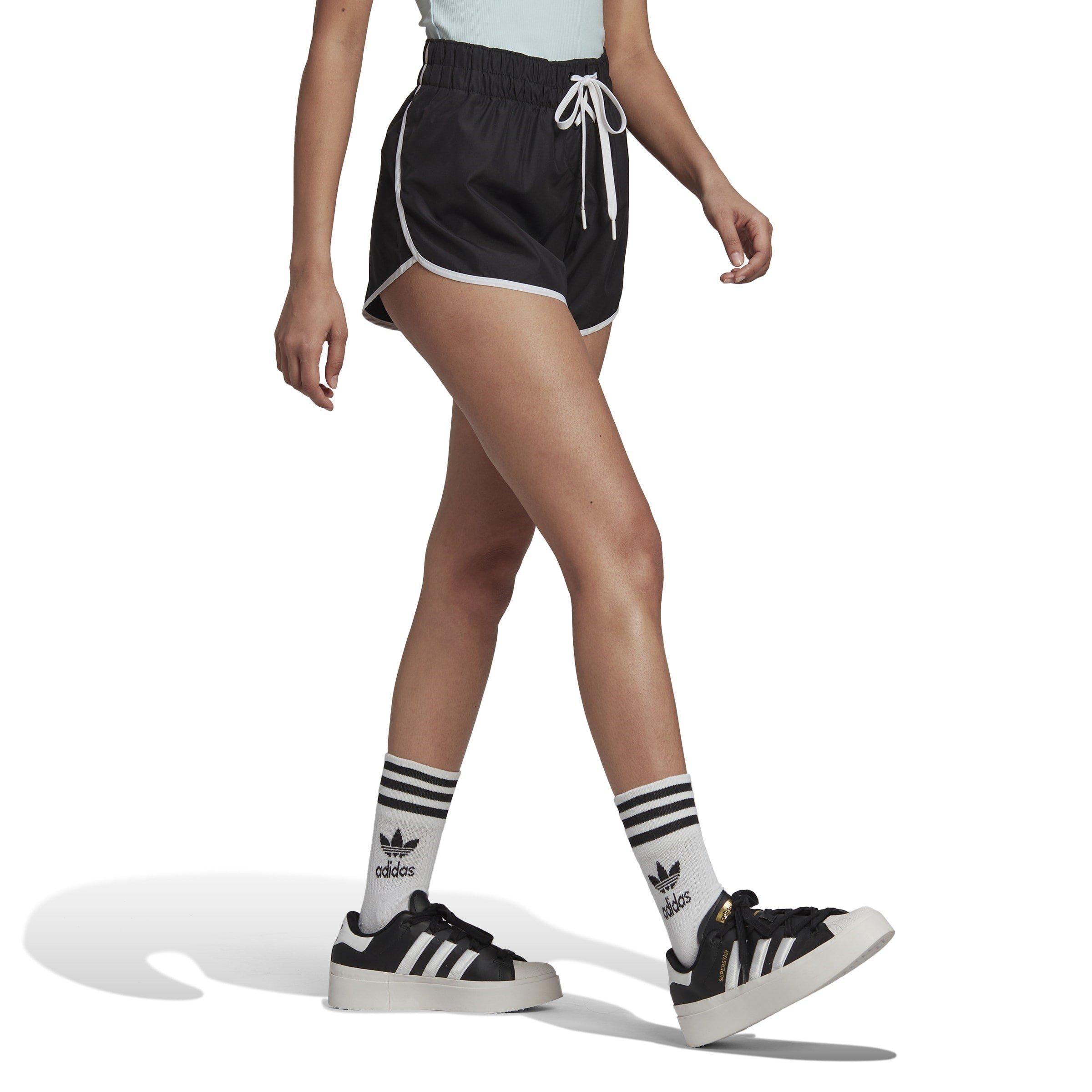 Black - adidas Originals - Laced Woven Tracksuit Shorts - 4