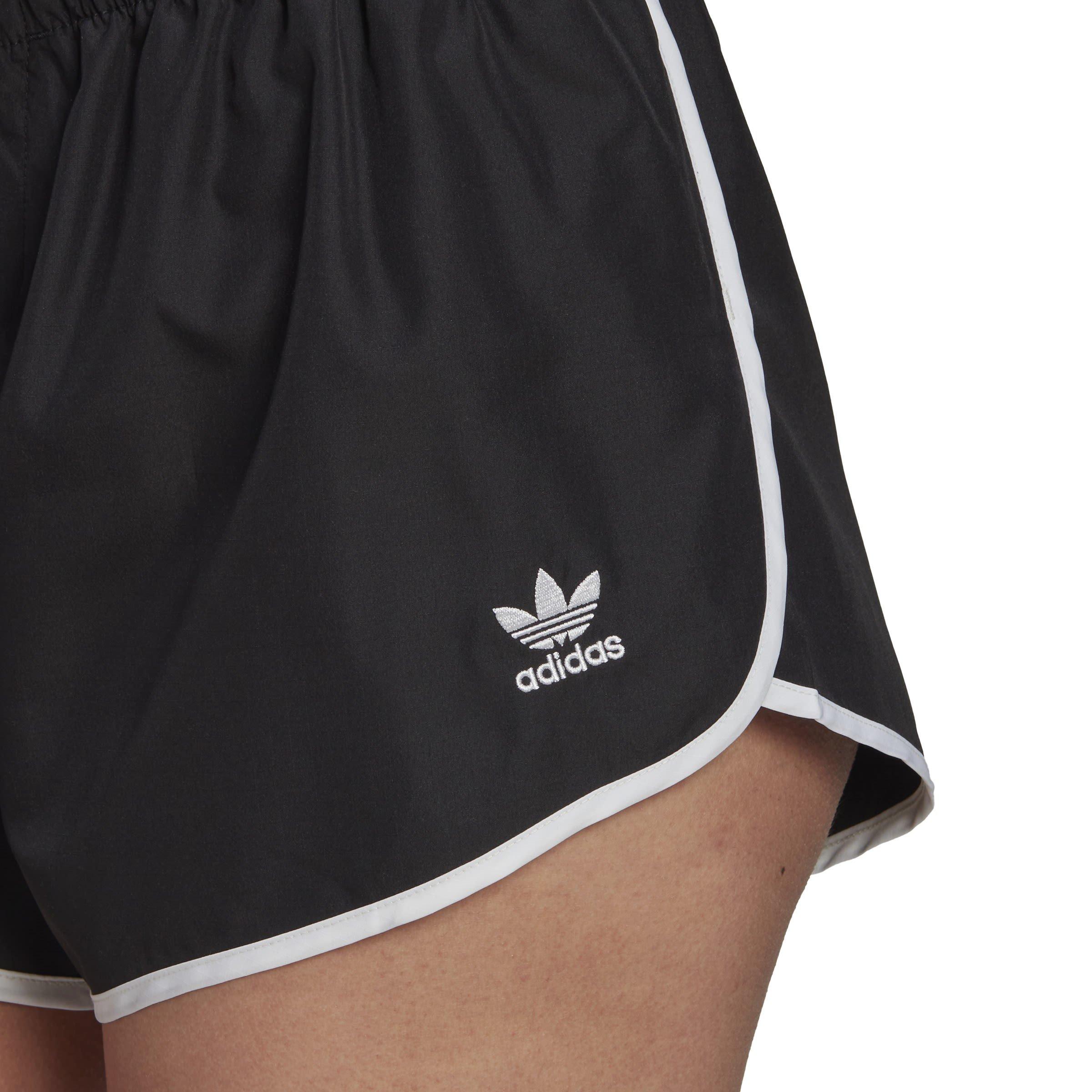 Black - adidas Originals - Laced Woven Tracksuit Shorts - 5