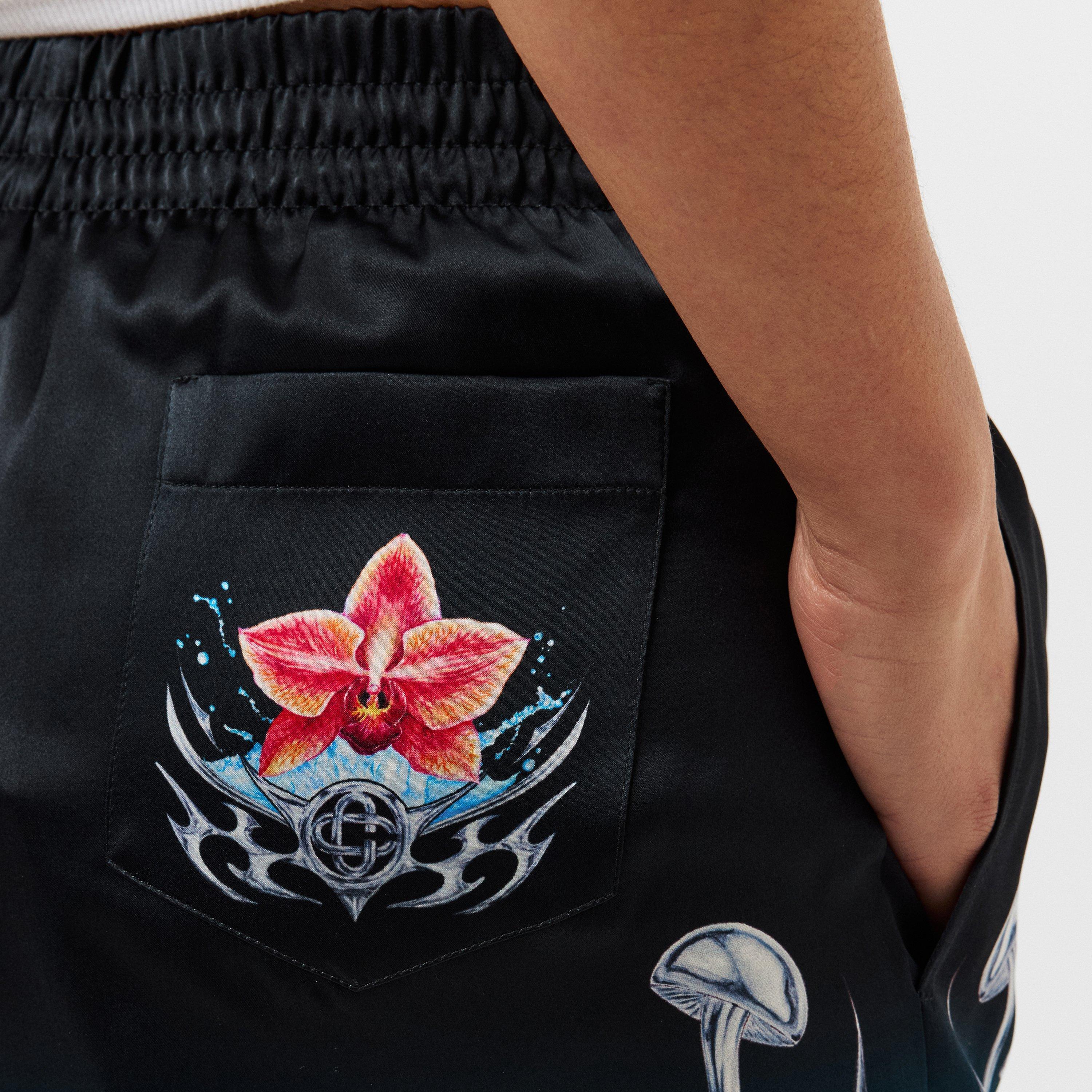 Blue - Casablanca - Women's Blade Woven Relaxed Fit Tracksuit Shorts - 5