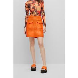 Hugo Quilted Mini Skirt