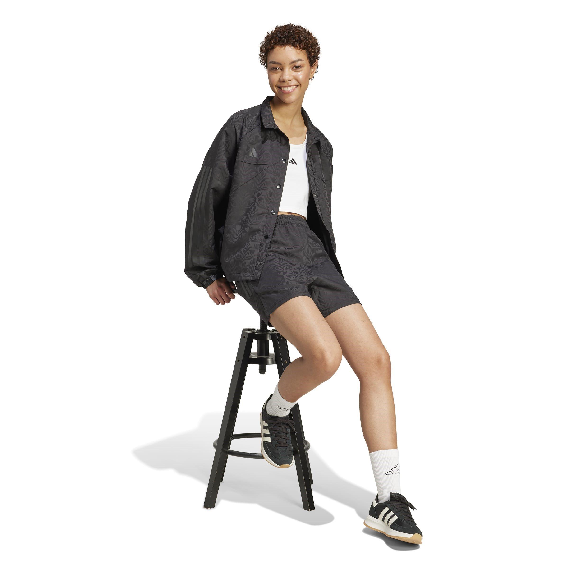 Black - adidas - Tiro x Common Goal Woven Womens Shorts - 6