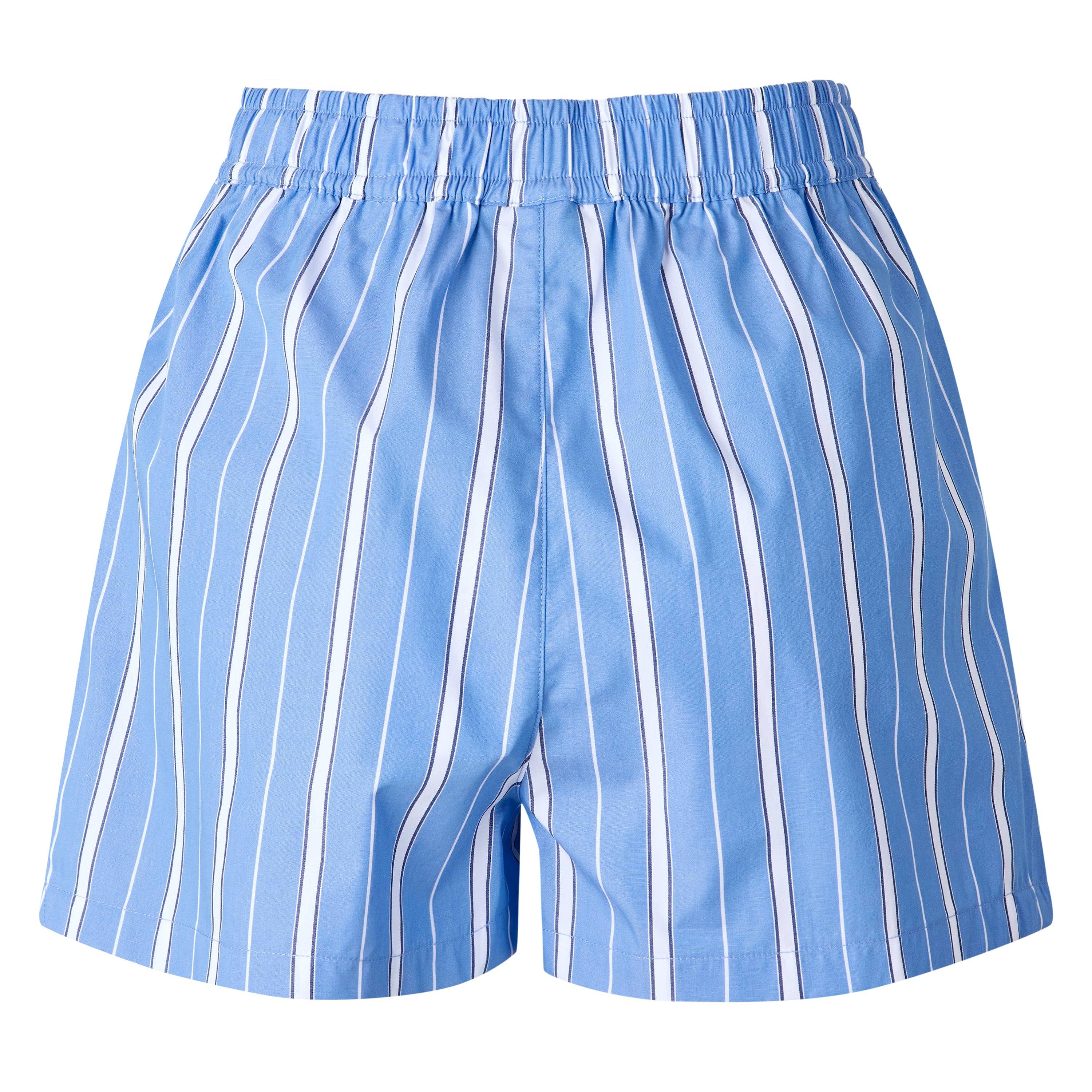 Blue - WRSTBHVR - Women's Woven Tracksuit Shorts - 2