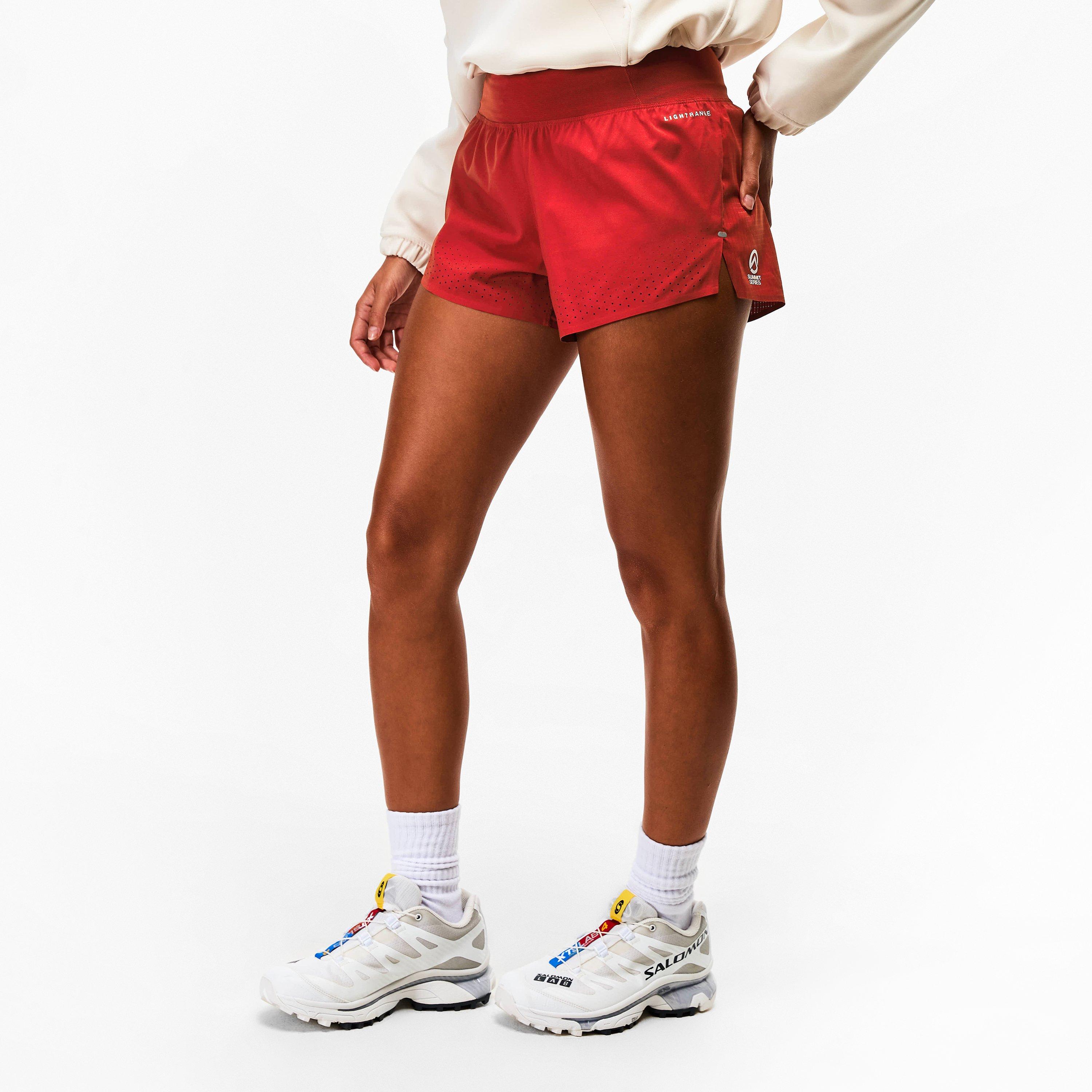 Iron Clay - The North Face - Women's Summit Pacesetter Woven Tracksuit Shorts - 3