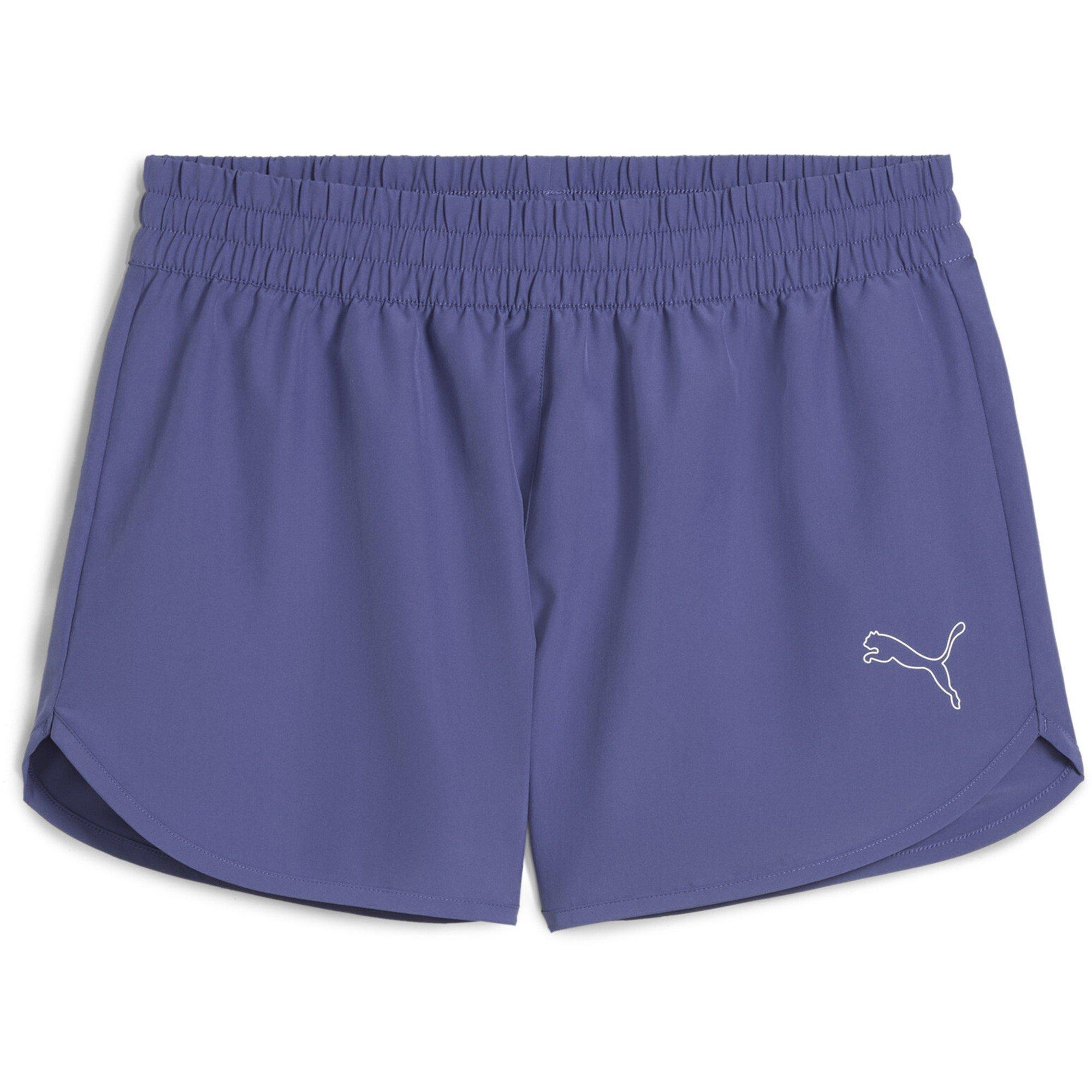 Puma Women's W Mass Merchants Woven Short Tracksuit - Blue Crystal - 8 (XS)