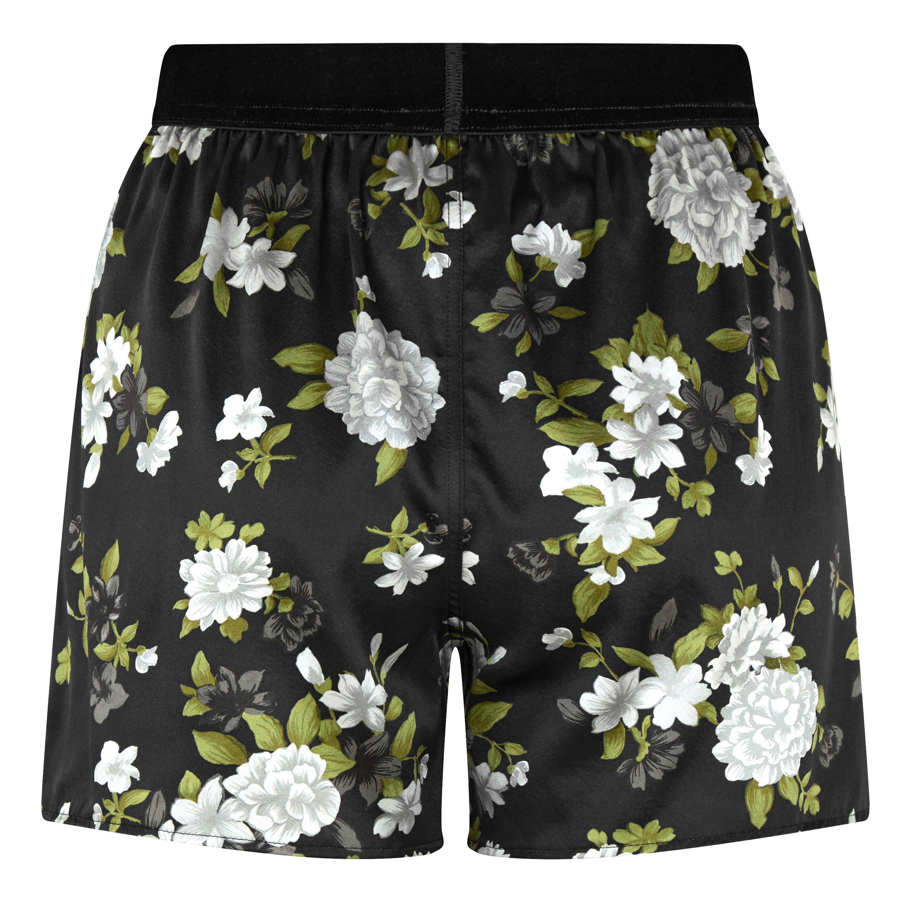 Black - Tom Ford - Women's Logo Waistband Silk Boxers - 6