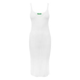 United Colors of Benetton Knitted Midi Strap Dress