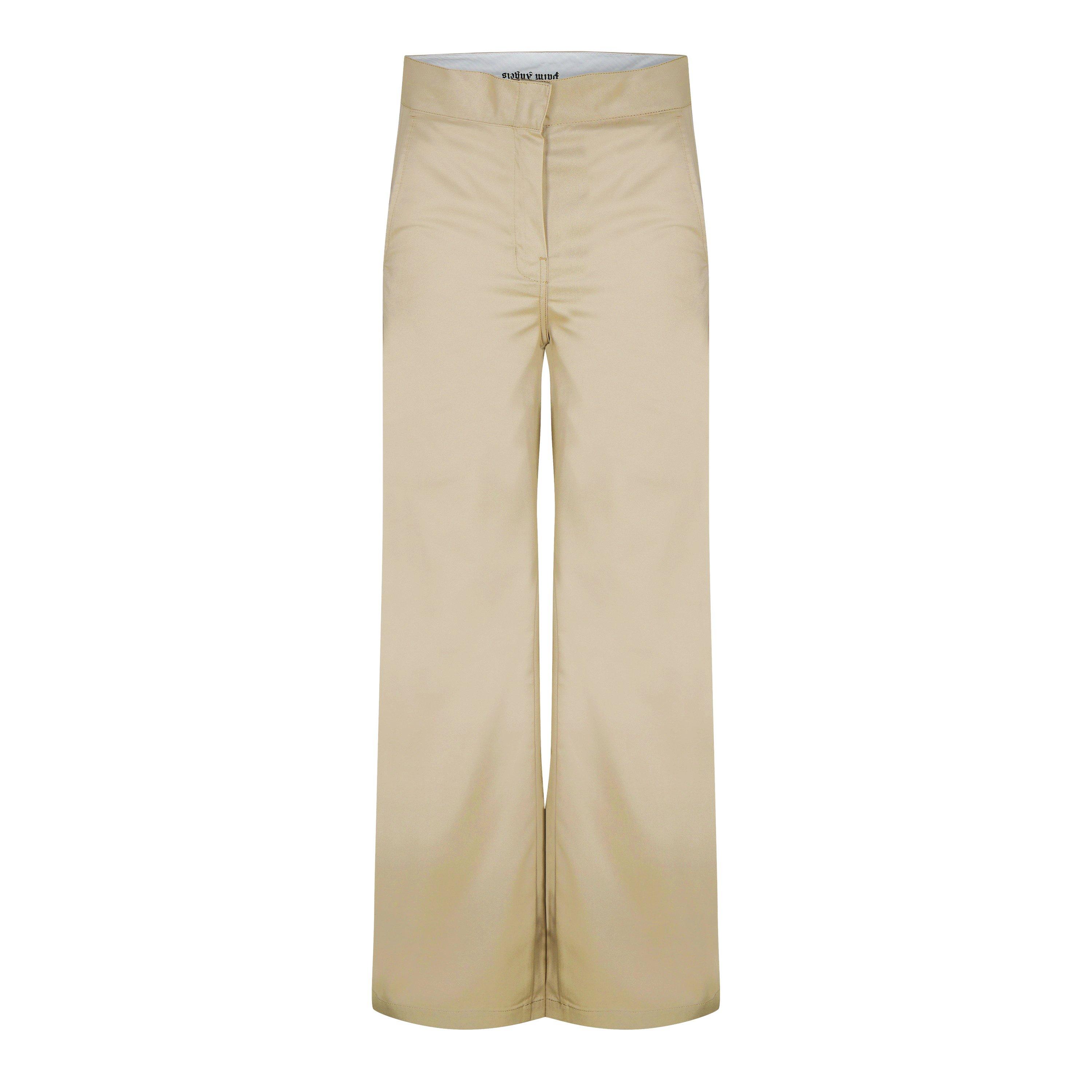 Bge/Wht 6101 - Palm Angels - Reversed Waistband Chino Pants - 5