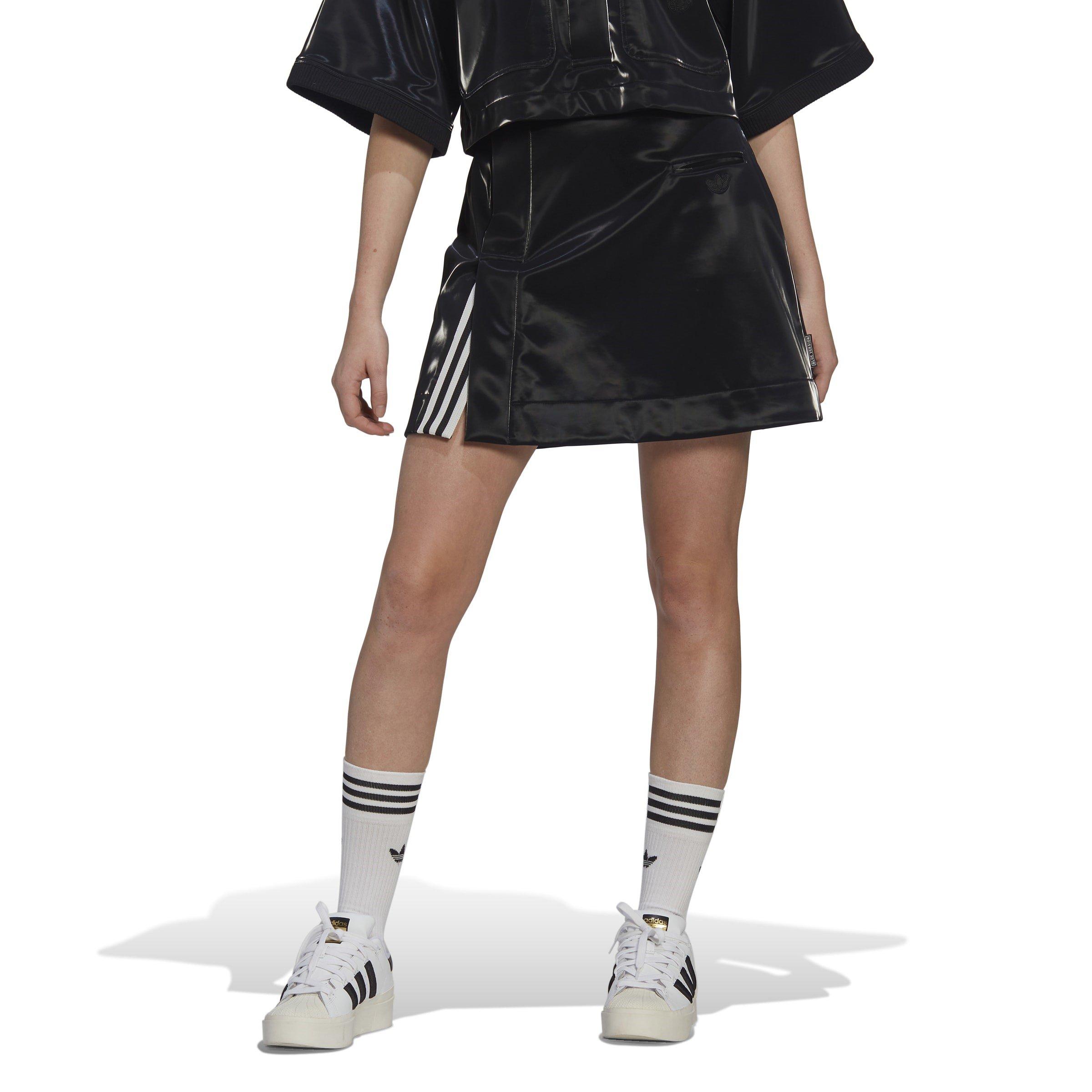 Sort - adidas Originals - High Shine Skirt Womens - 2