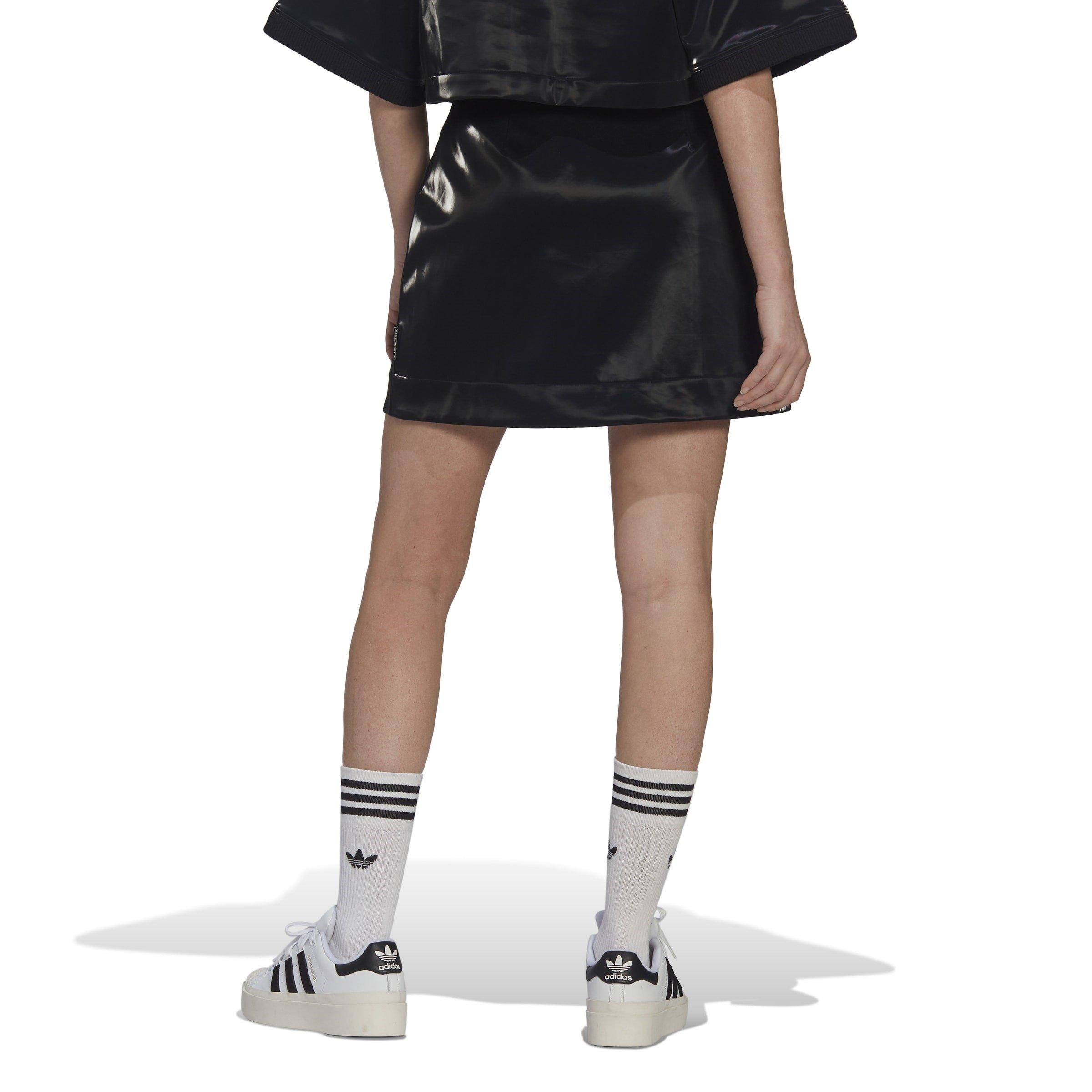 Sort - adidas Originals - High Shine Skirt Womens - 3