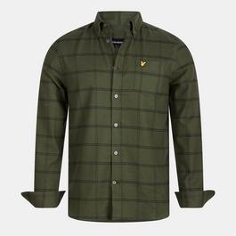 Lyle and Scott Windowpane Shirt