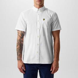 Lyle and Scott Poplin SS Shirt Sn99