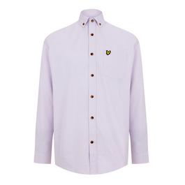 Lyle and Scott Ovszd Oxfrd Sht Sn99