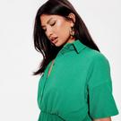 VERDE - I Saw It First - ISAWITFIRST Textured Utility Playsuit - 4