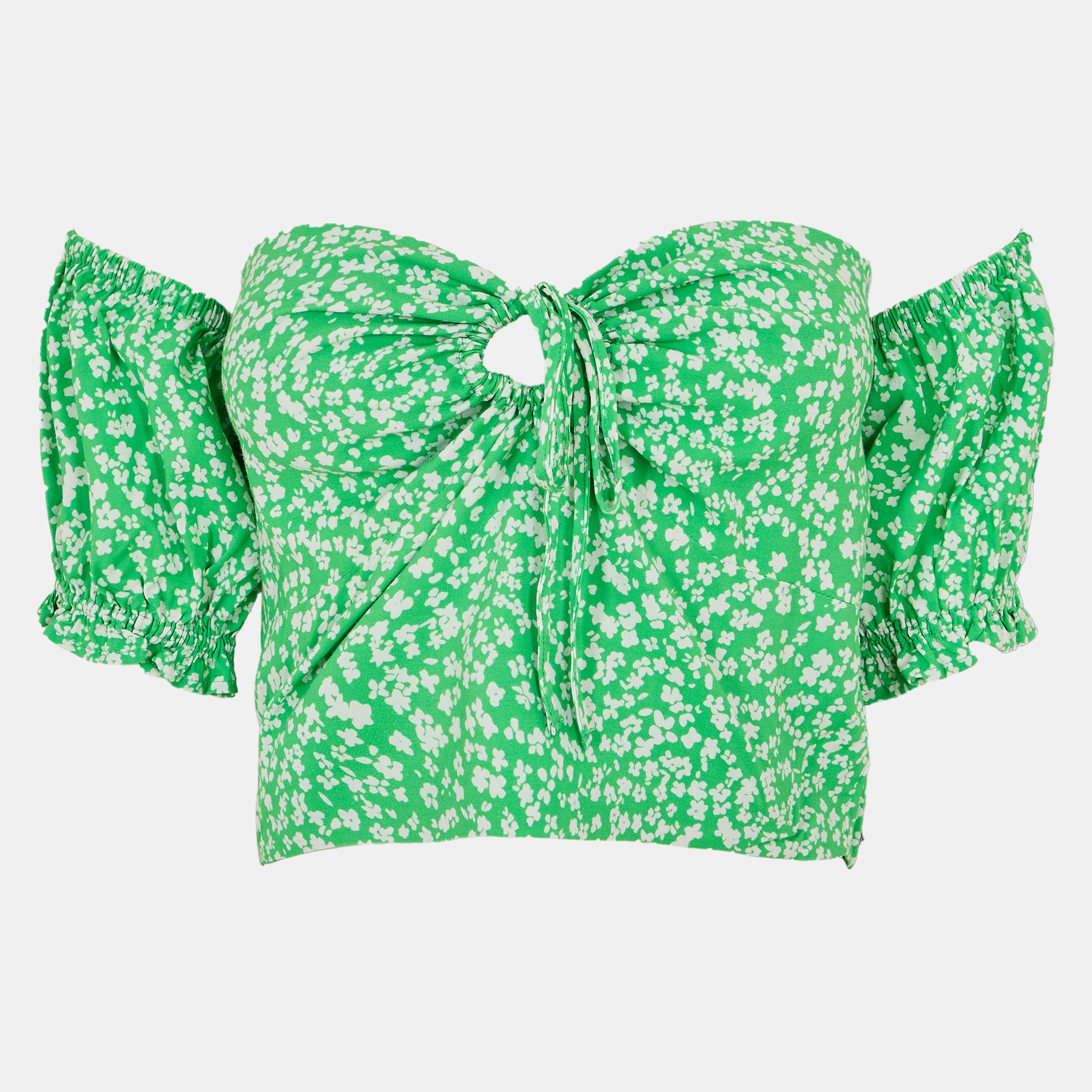 Stampa verde - Jack Wills - Off Shoulder Crop Top - 1