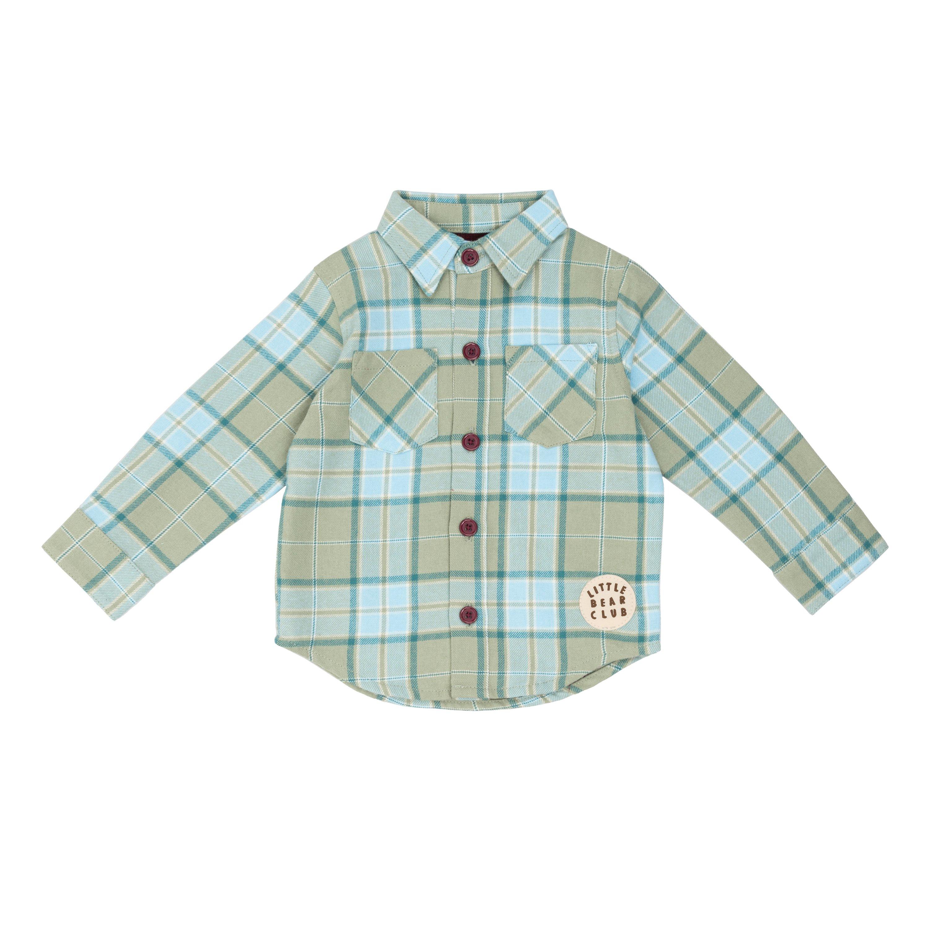 Verde/Rosso - Hello World - Check Pyjama Set - 3