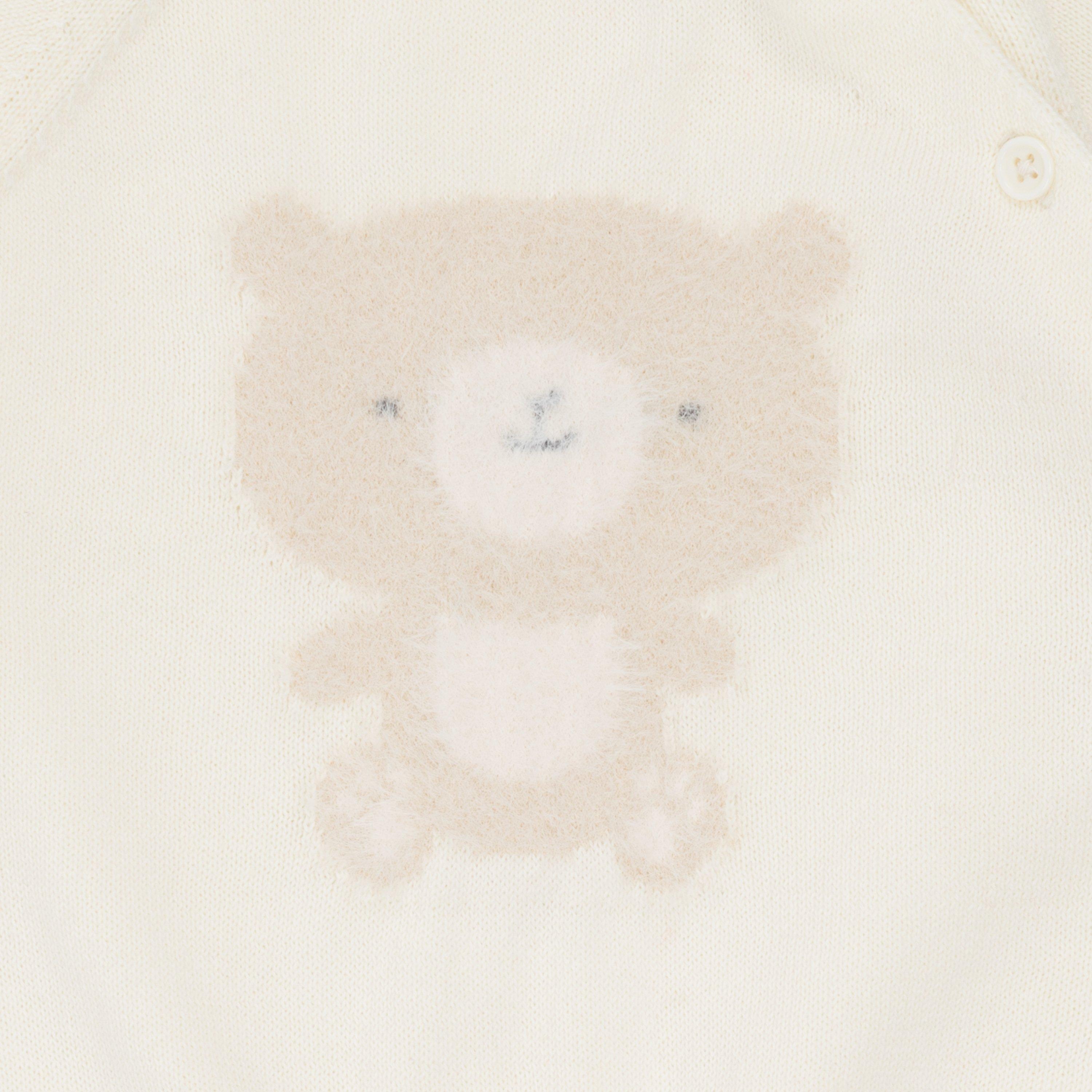 Wit - Hello World - Bear Knit Top and Trousers Set Babies - 5