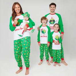 Linea Unisex Baby Family Christmas Sprout Sleepsuit