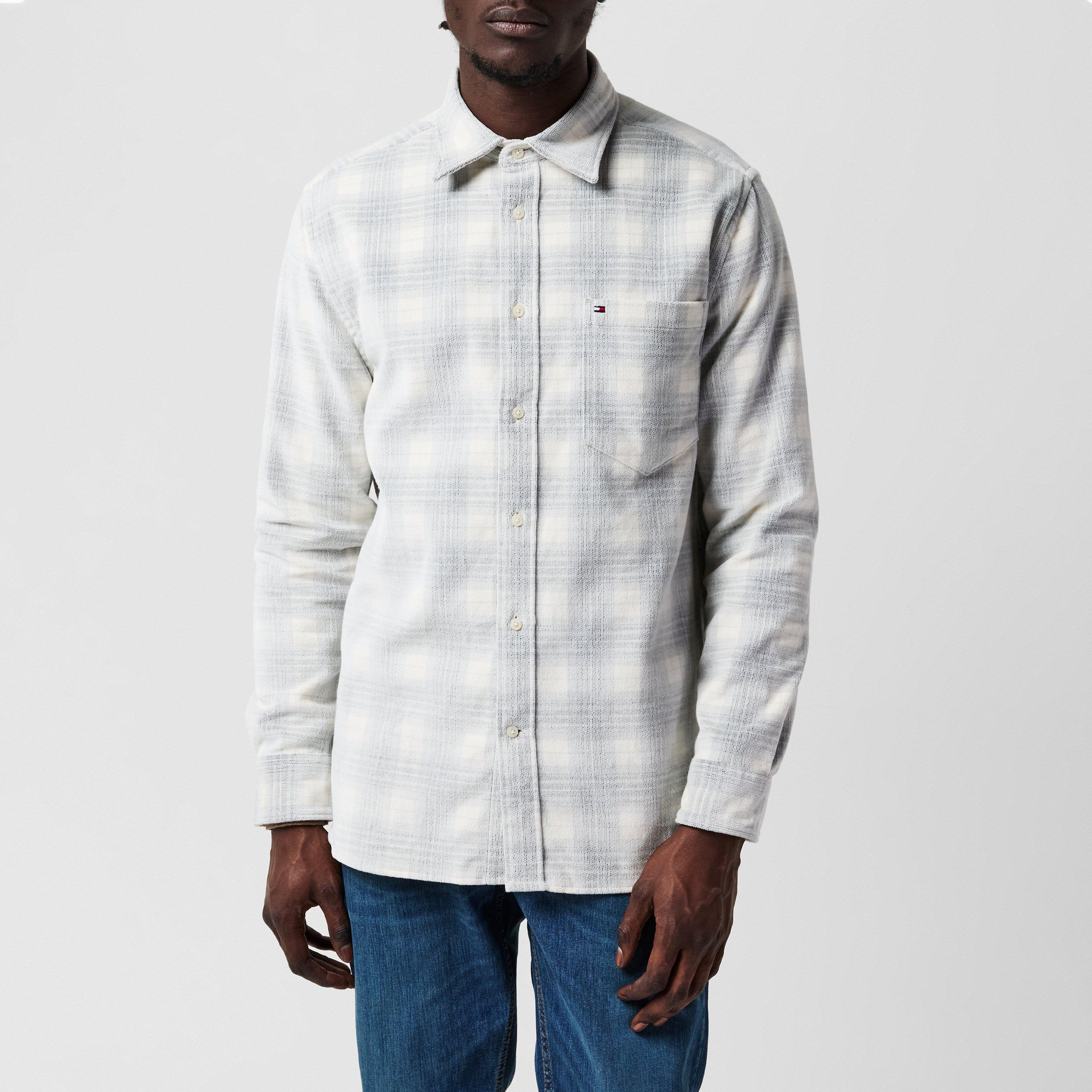 Ivory / Multi - Tommy Hilfiger - CORDUROY CHECK RF SHIRT - 3