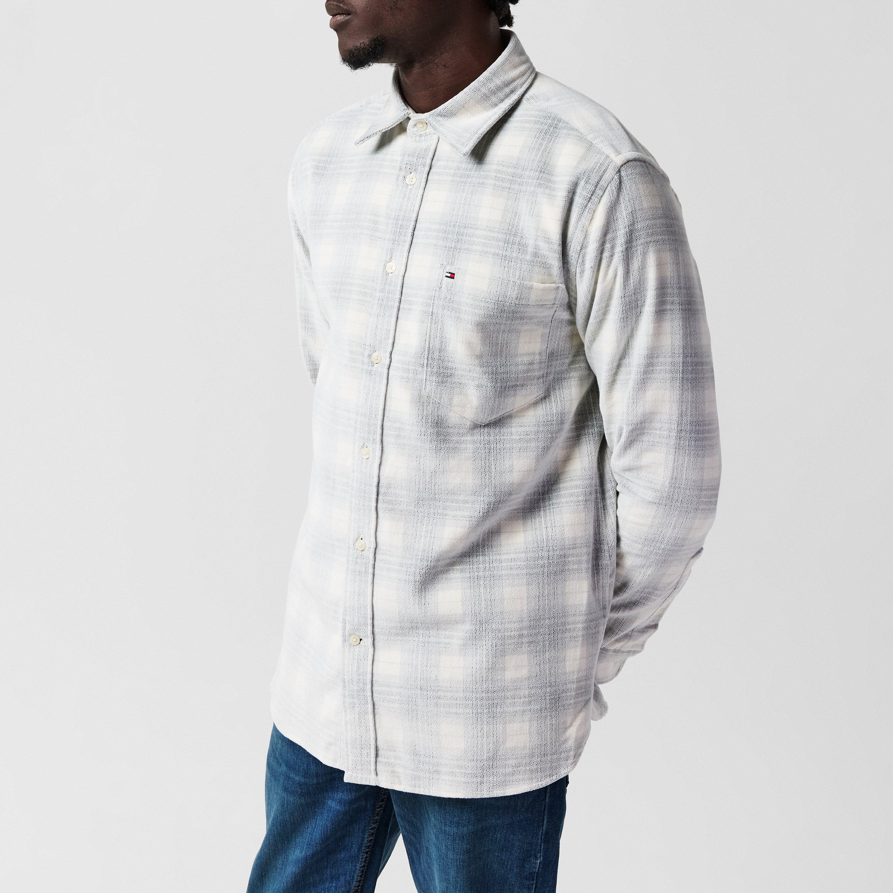 Ivory / Multi - Tommy Hilfiger - CORDUROY CHECK RF SHIRT - 5