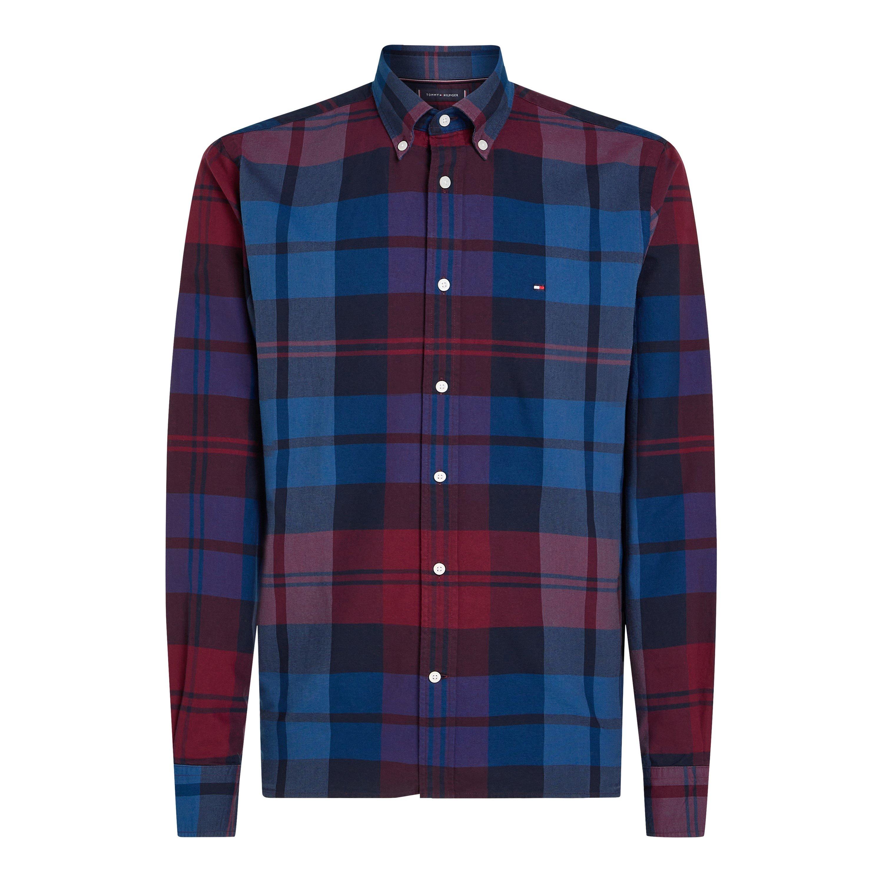 Tommy Hilfiger Men's Long-Sleeved Shirt - Rouge /  - S