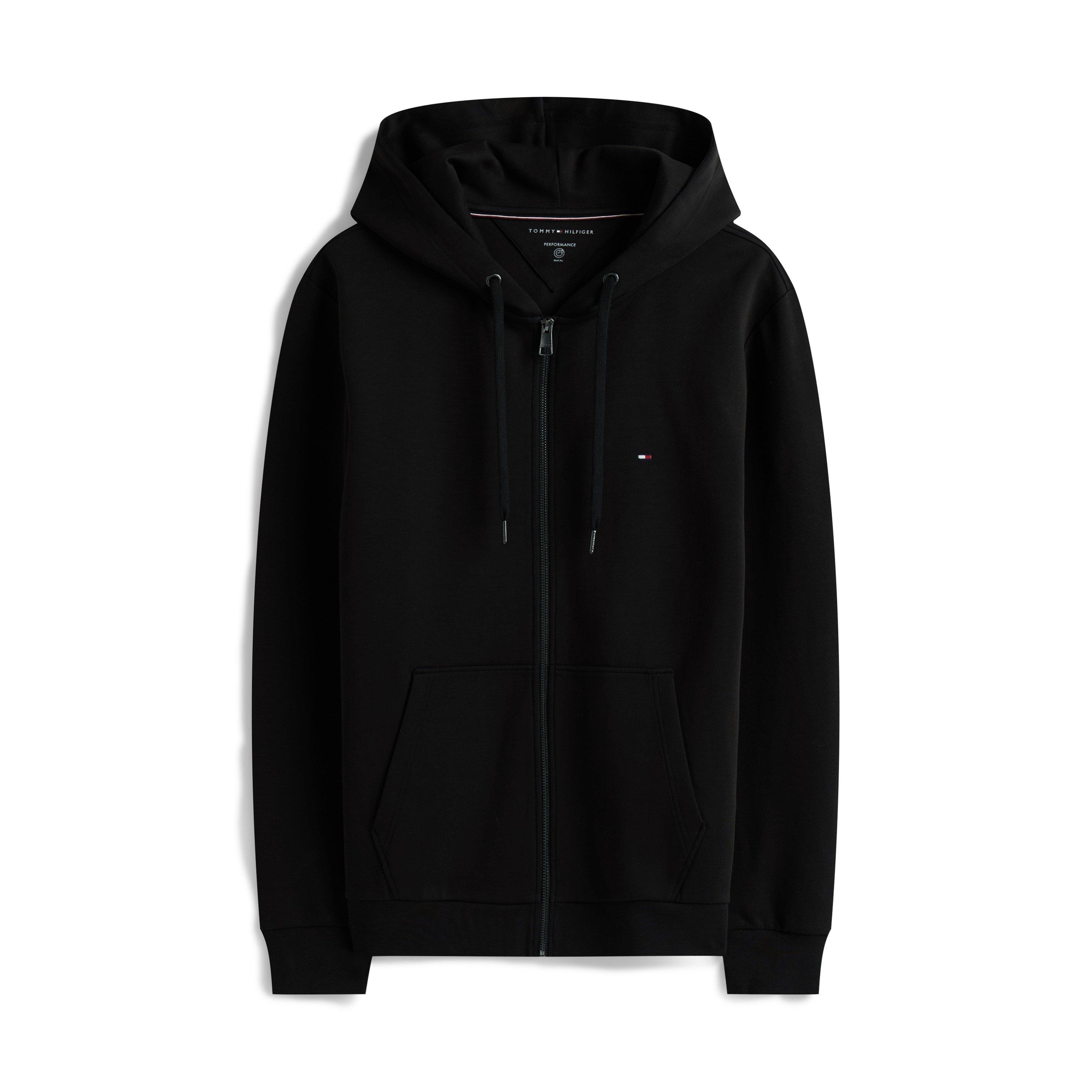 Tommy Hilfiger Men's Zip Sweatshirt - Black Bds - 2XL