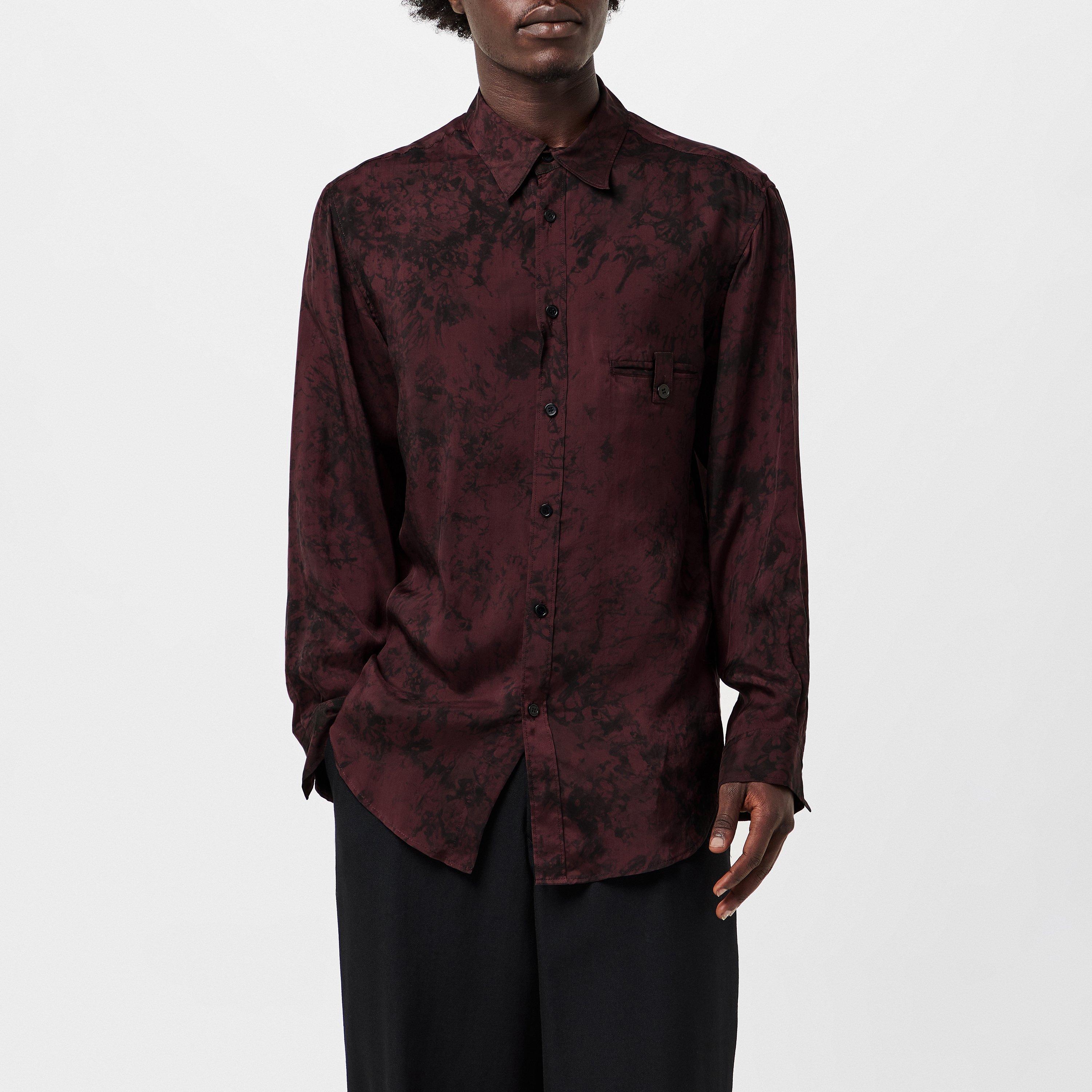 Black 1 - Yohji Yamamoto - Graphic Print Shirt - 3