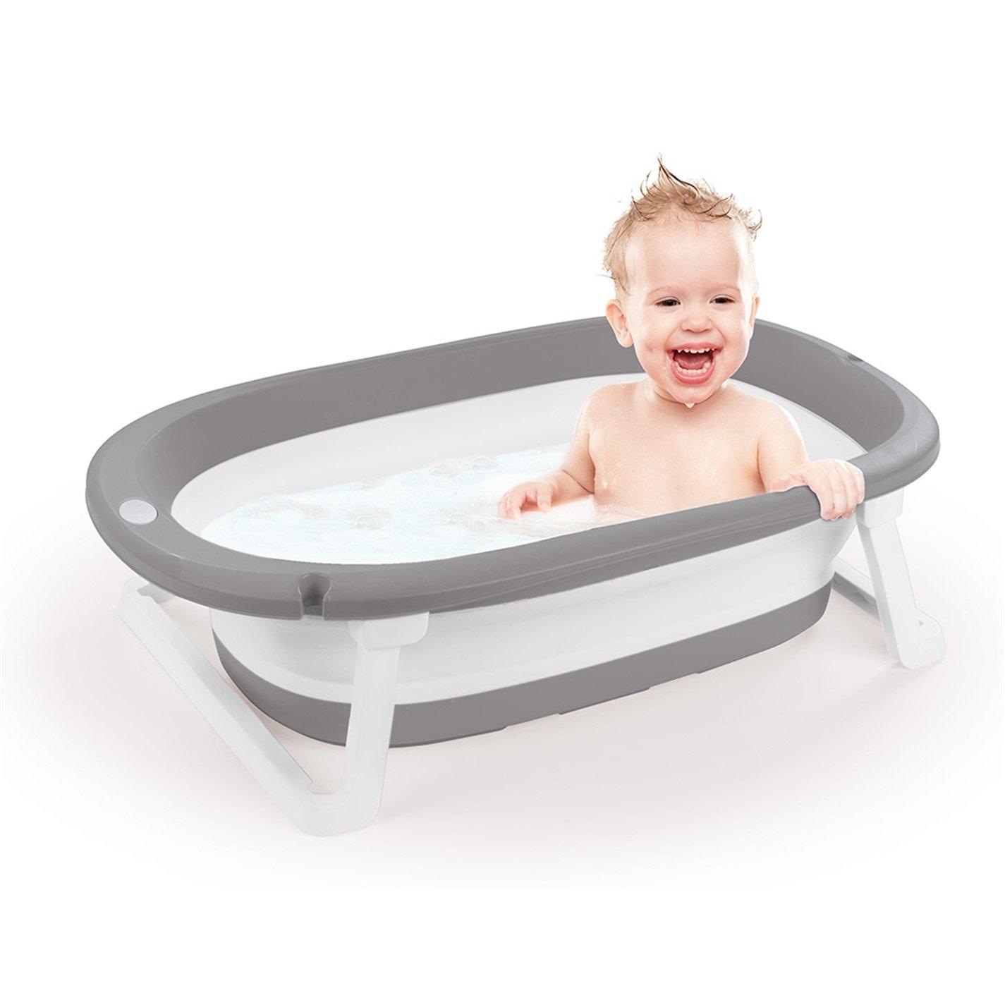 Grey - Dolu - Dolu Folding Baby Bathtub - 2