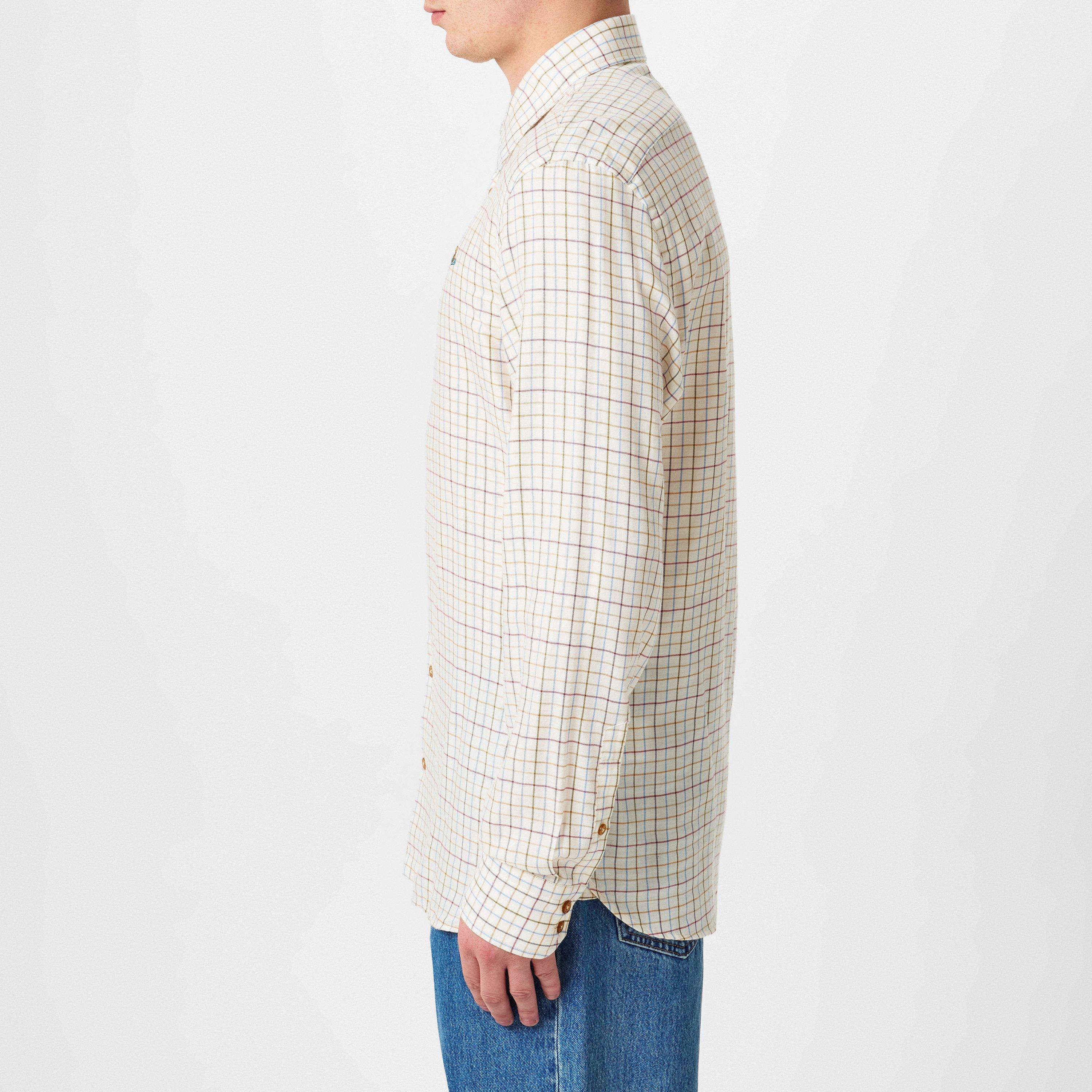 Cream - Vivienne Westwood - Tattersall Checked Shirt. - 5