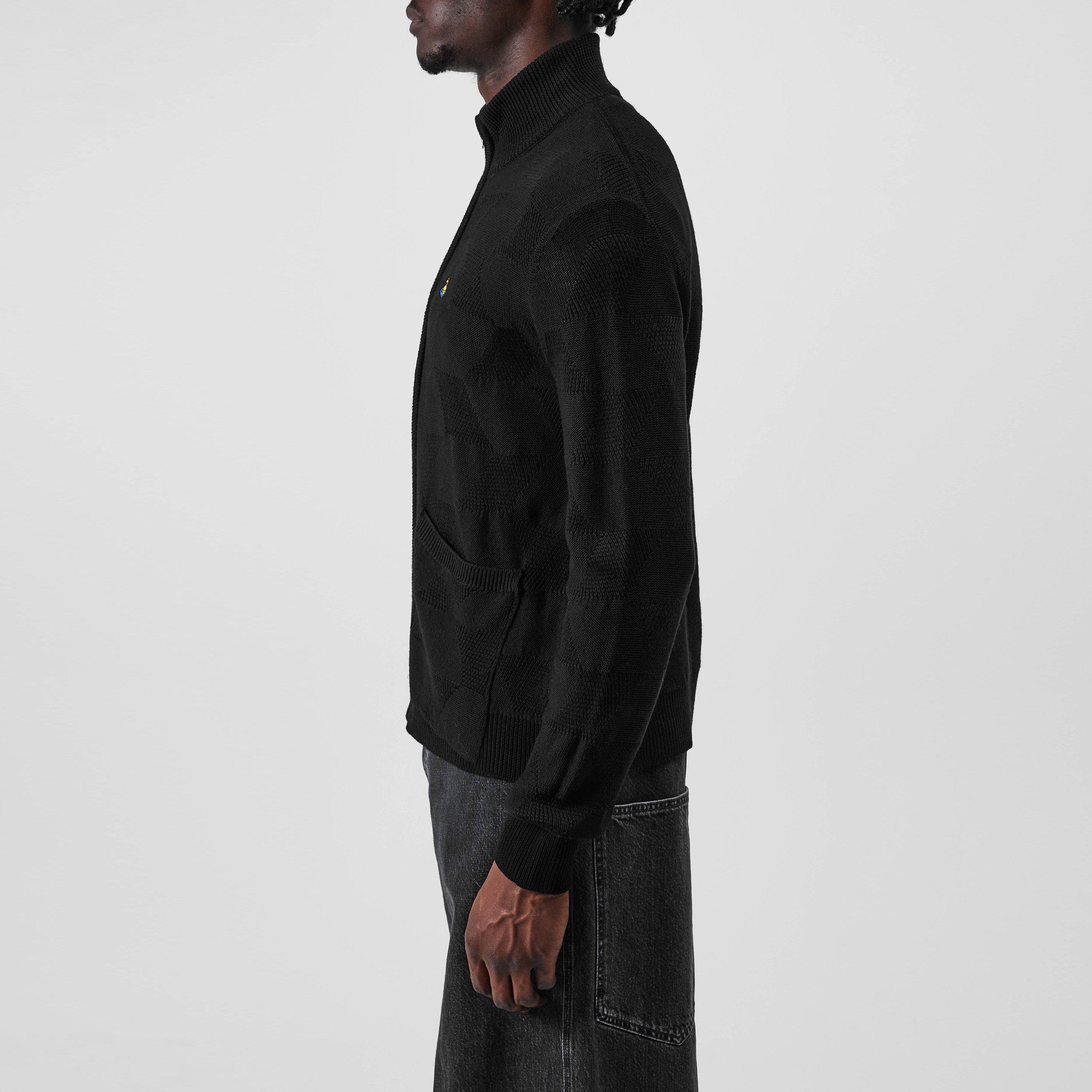 Black - Vivienne Westwood - Fisherman Full Zip Cardigan - 2