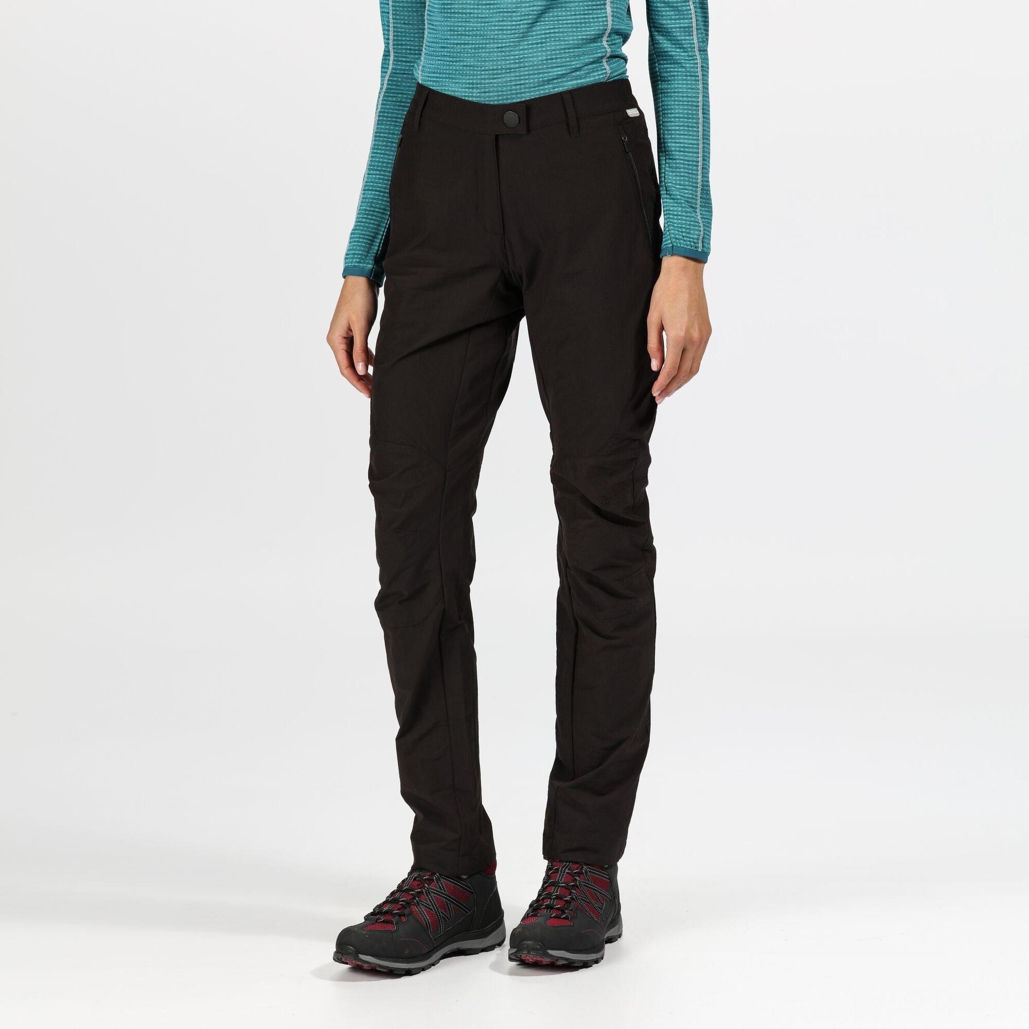 Black - Regatta - Women's Highton Walking Trousers - 2