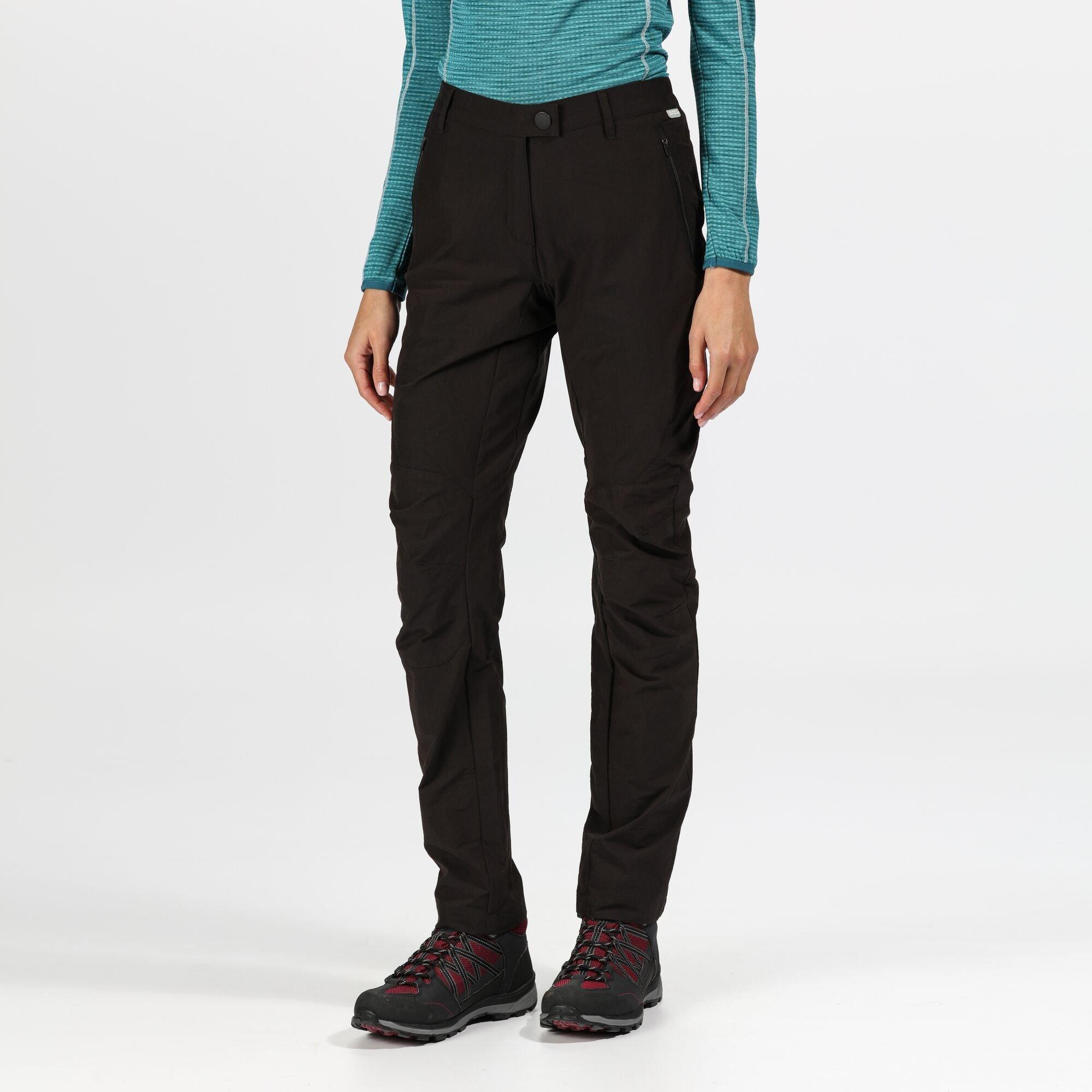 Black - Regatta - Women's Highton Walking Trousers - 4