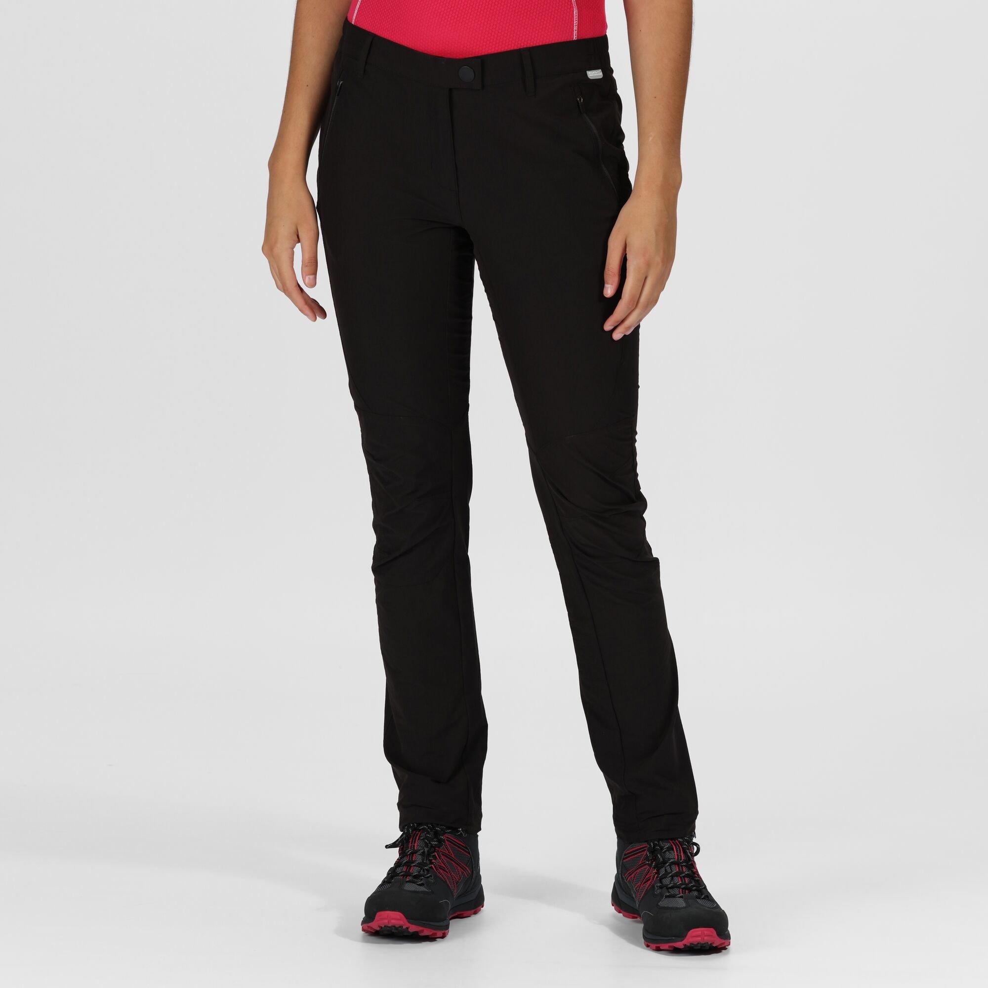 Black - Regatta - Women's Highton Walking Trousers - 5