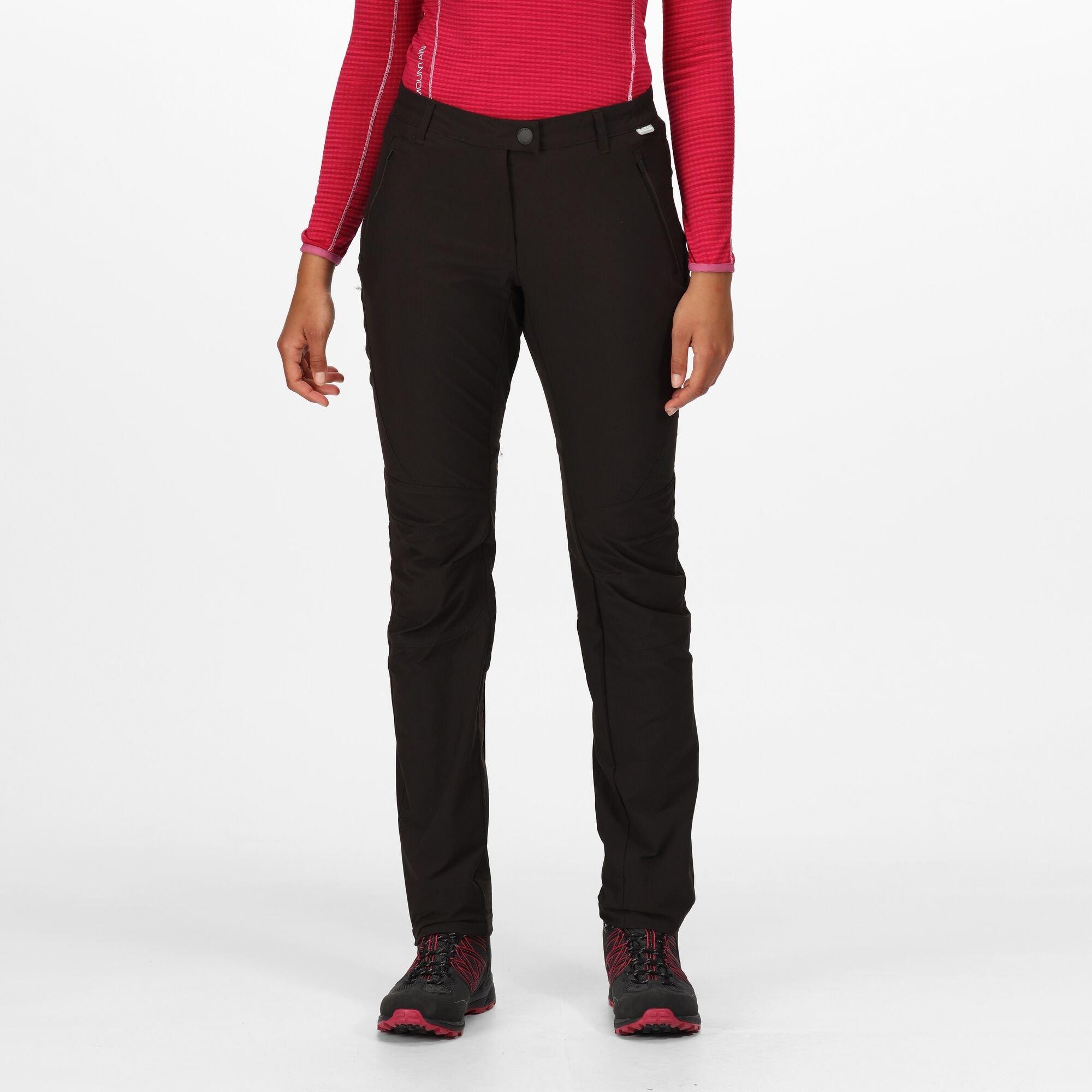 Black - Regatta - Women's Highton Walking Trousers - 6