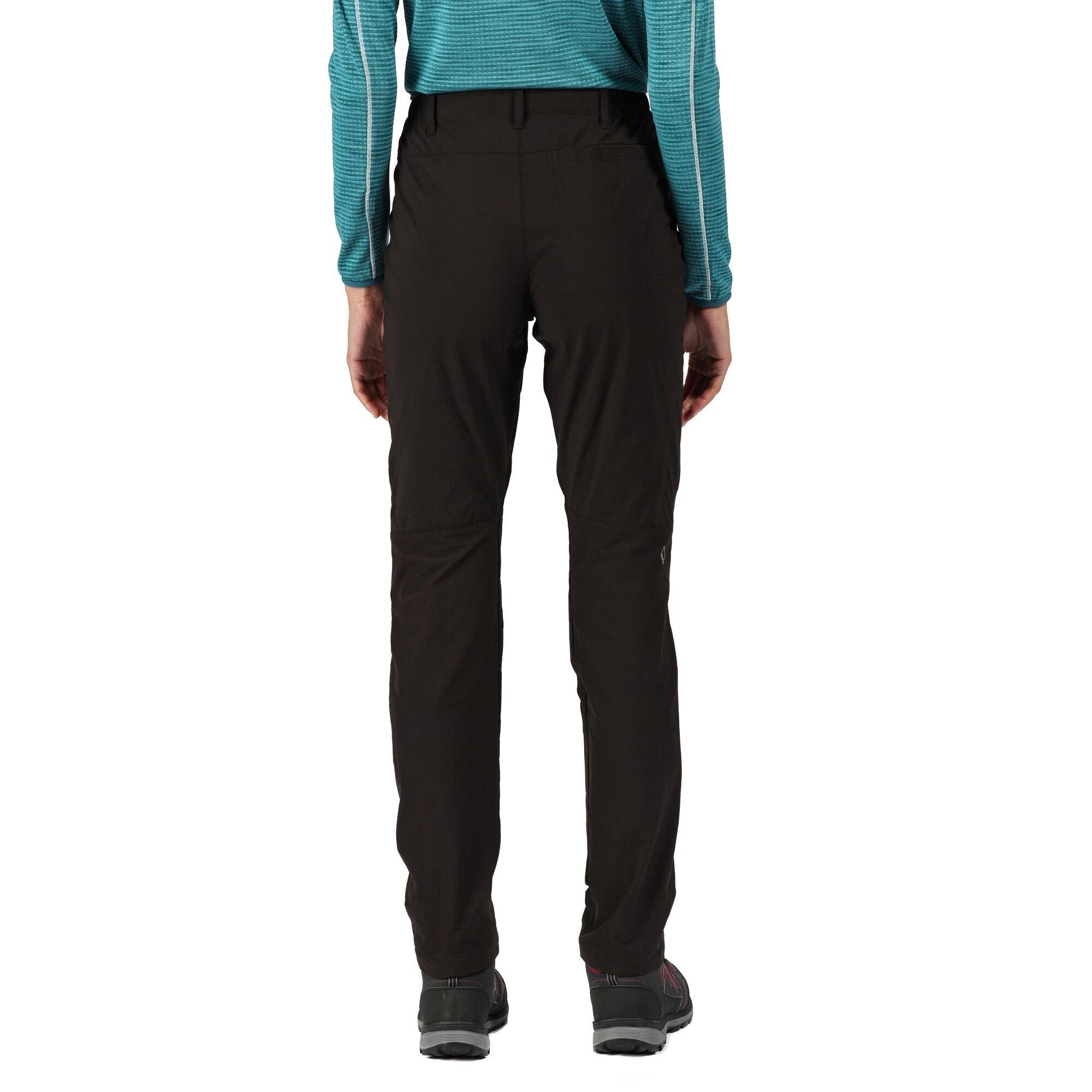 Black - Regatta - Women's Highton Walking Trousers - 10