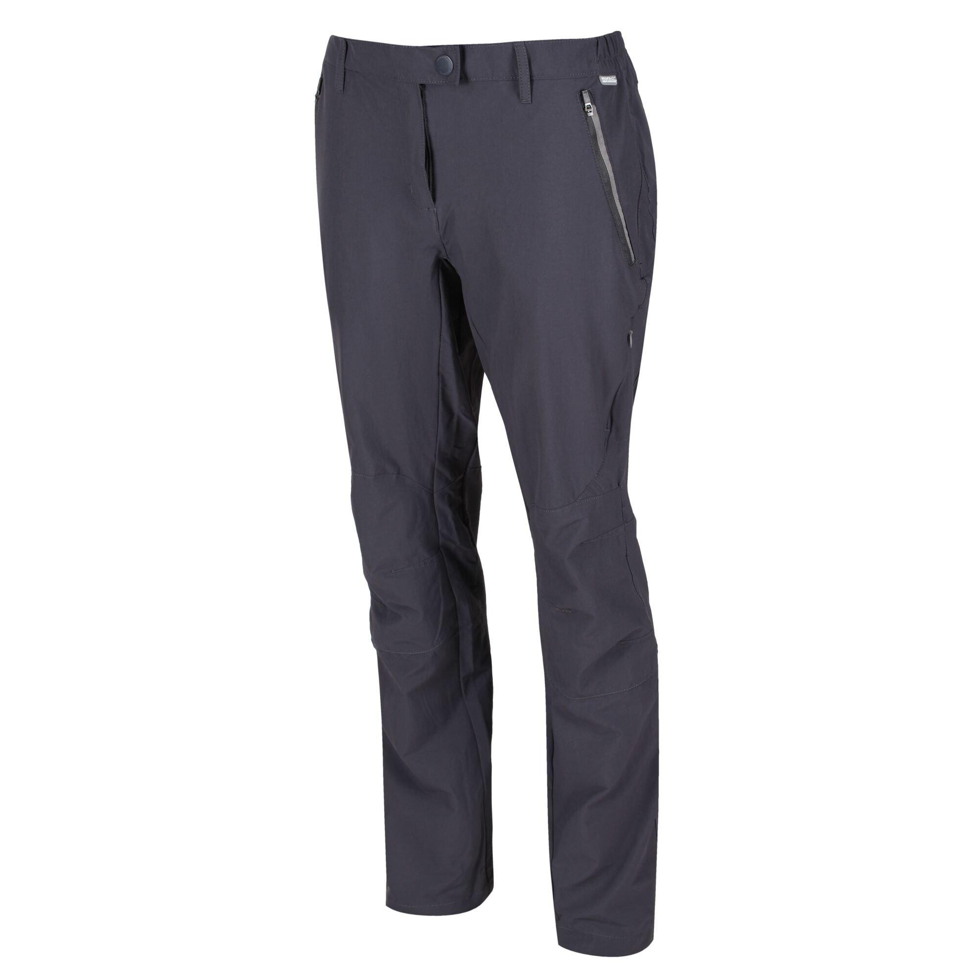 Seal Grey - Regatta - Women's Highton Walking Trousers - 9