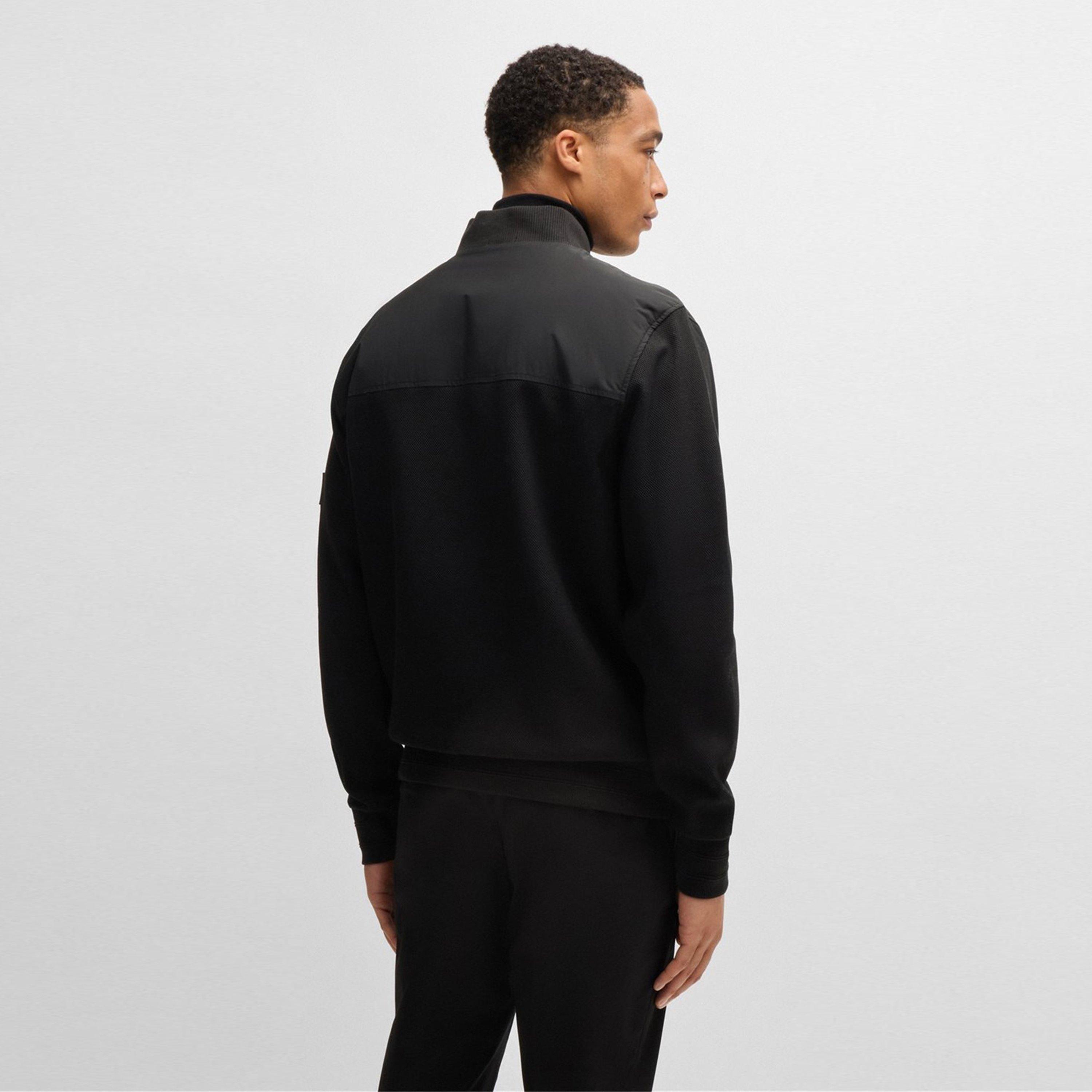 Black 001 - Boss - Men's H-Skiles TypeFull Zip Hoodie - 3