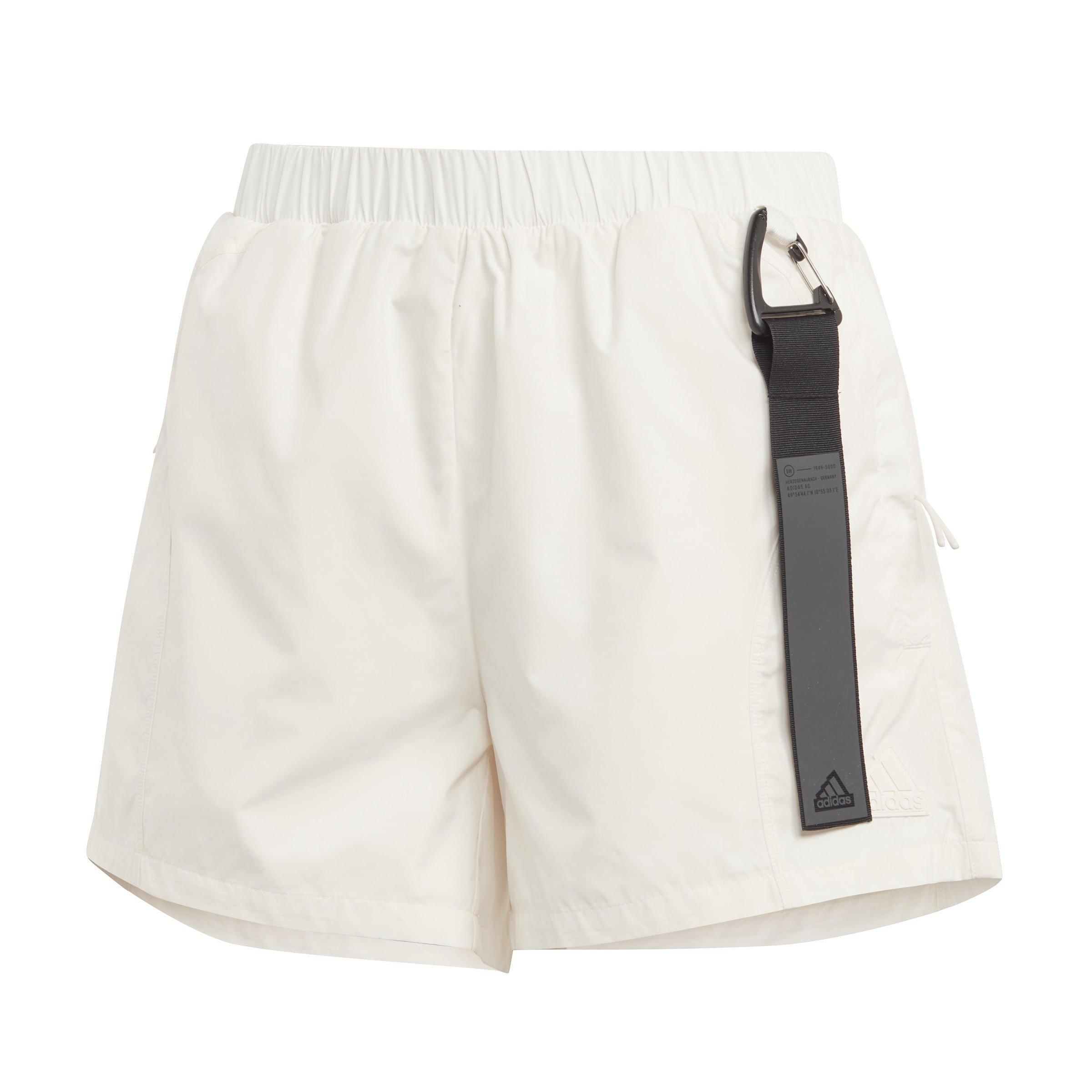Adidas Women's City Escape Shorts - Chalk White - 6 (XXS)