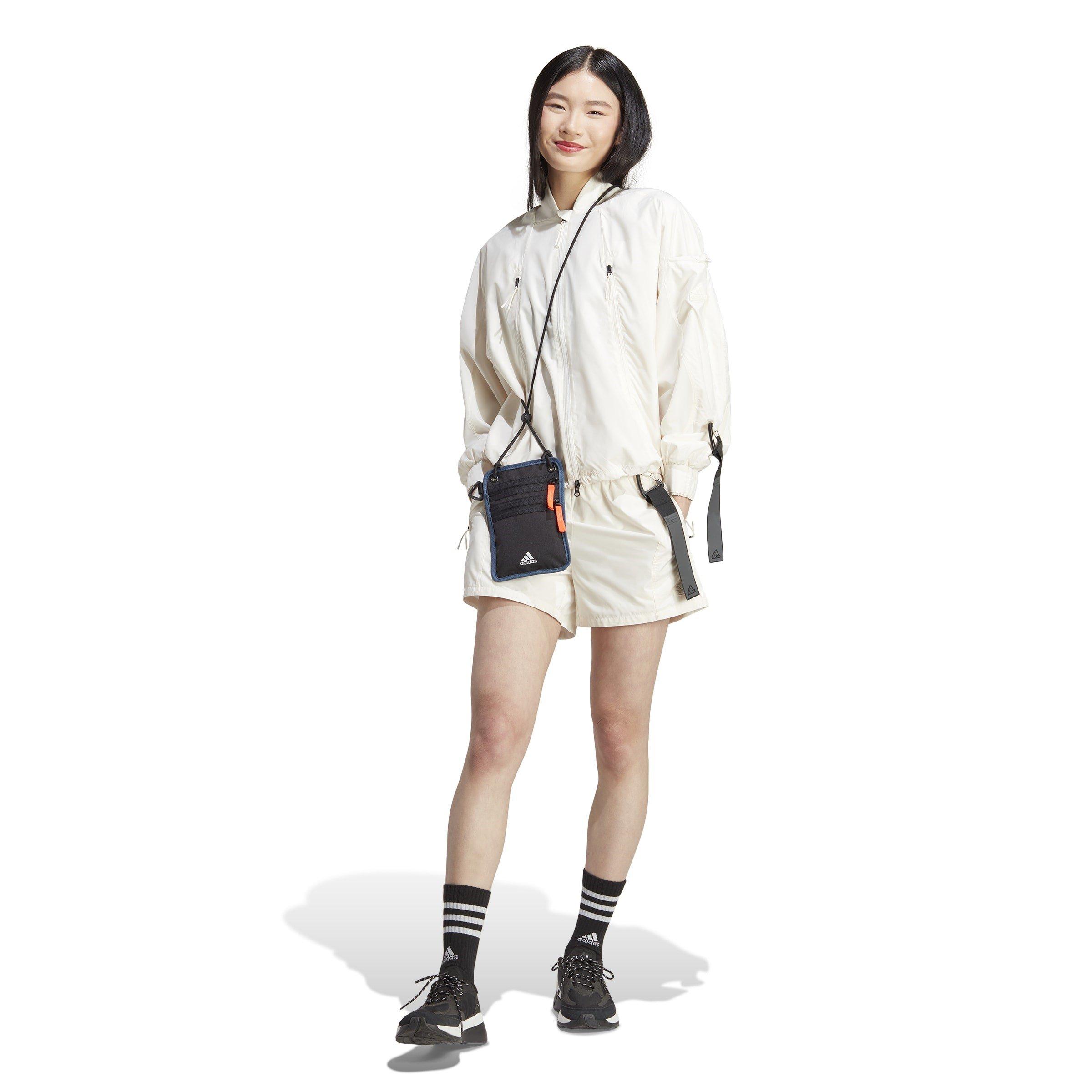 blanco tiza - adidas - City Escape Shorts Womens - 4