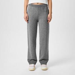 Gucci Women'S Plain Wool Straight Leg Joggers