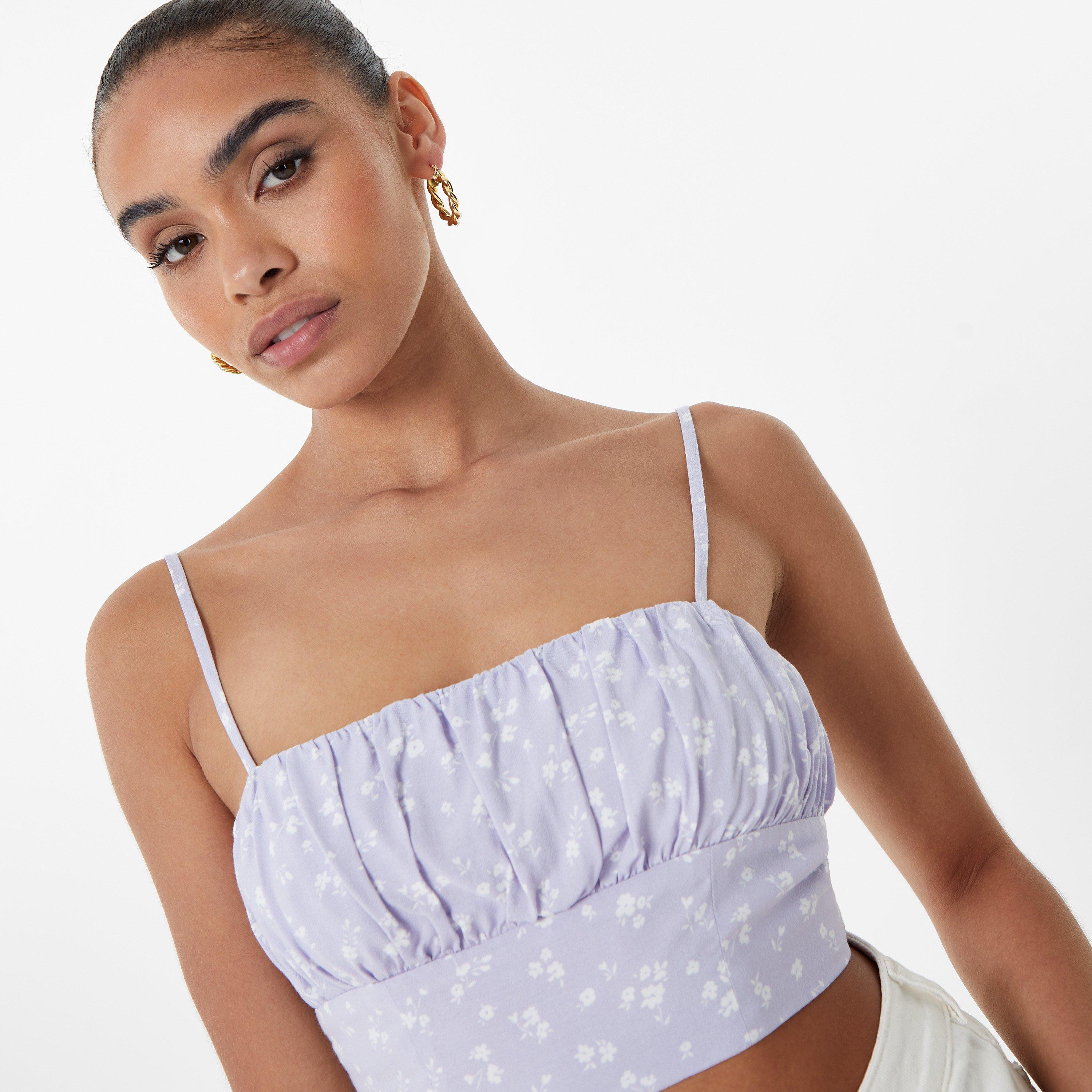 Estampado lilás - Jack Wills - Woven Fitted Cami - 3