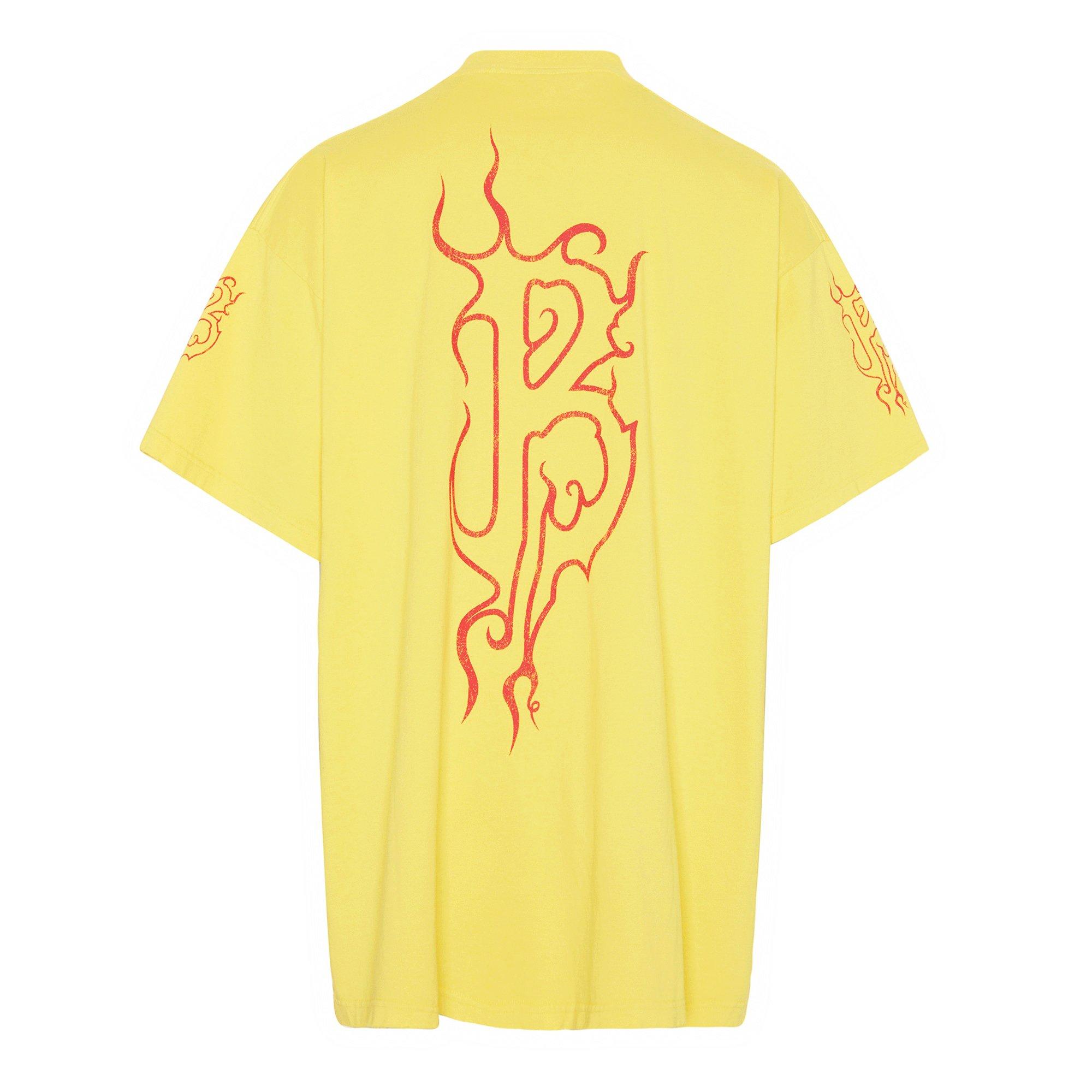 Yellow/Red - Balenciaga - Darkwave Oversized T-Shirt - 2